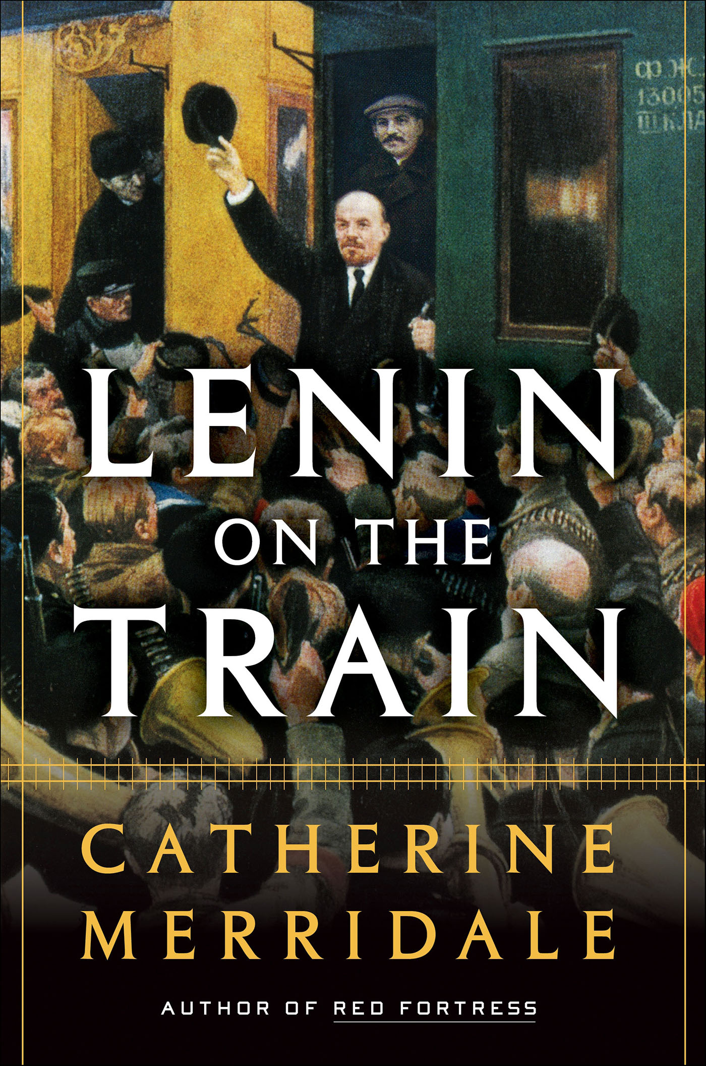 This image is the cover for the book Lenin on the Train