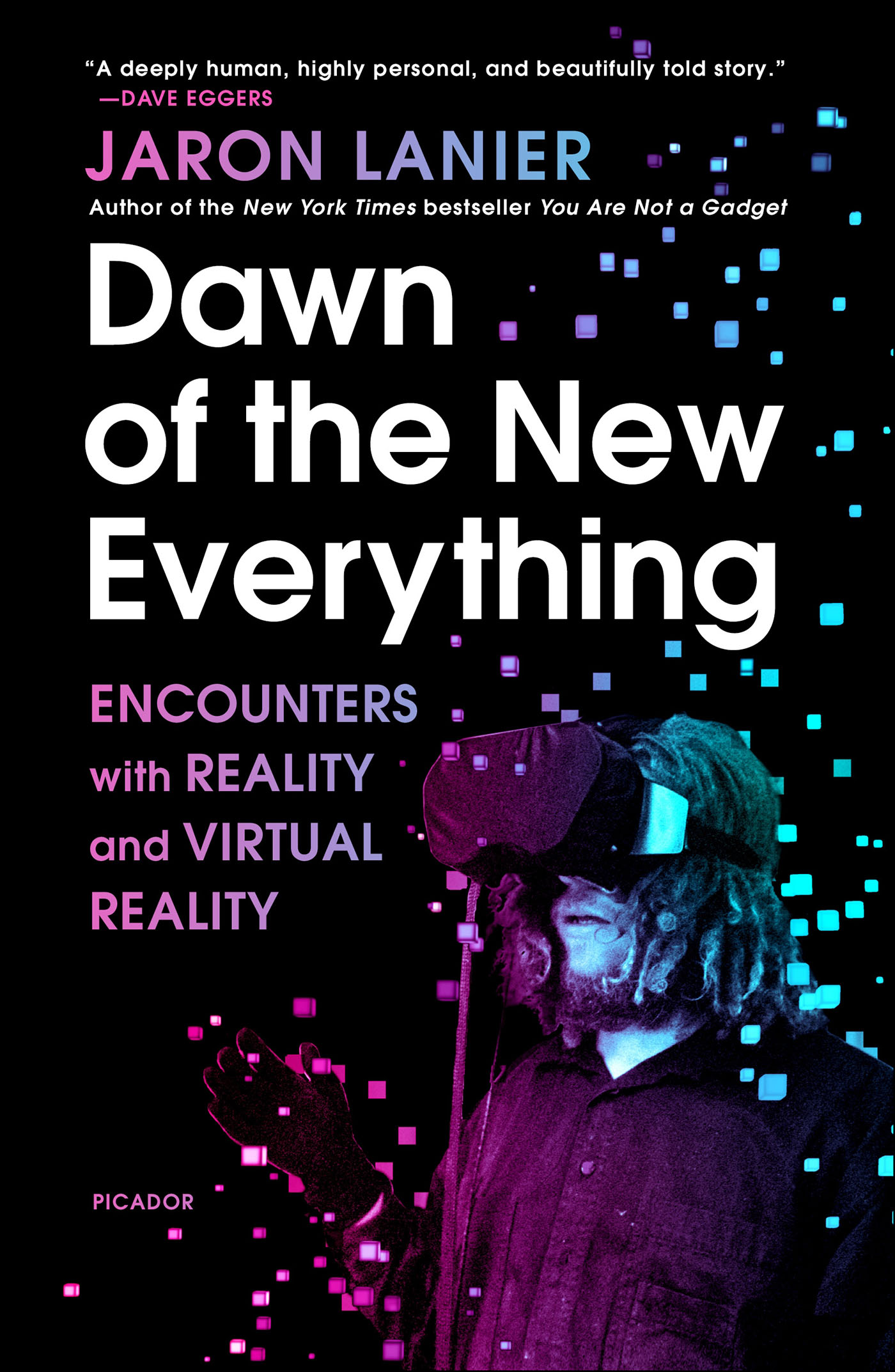 This image is the cover for the book Dawn of the New Everything