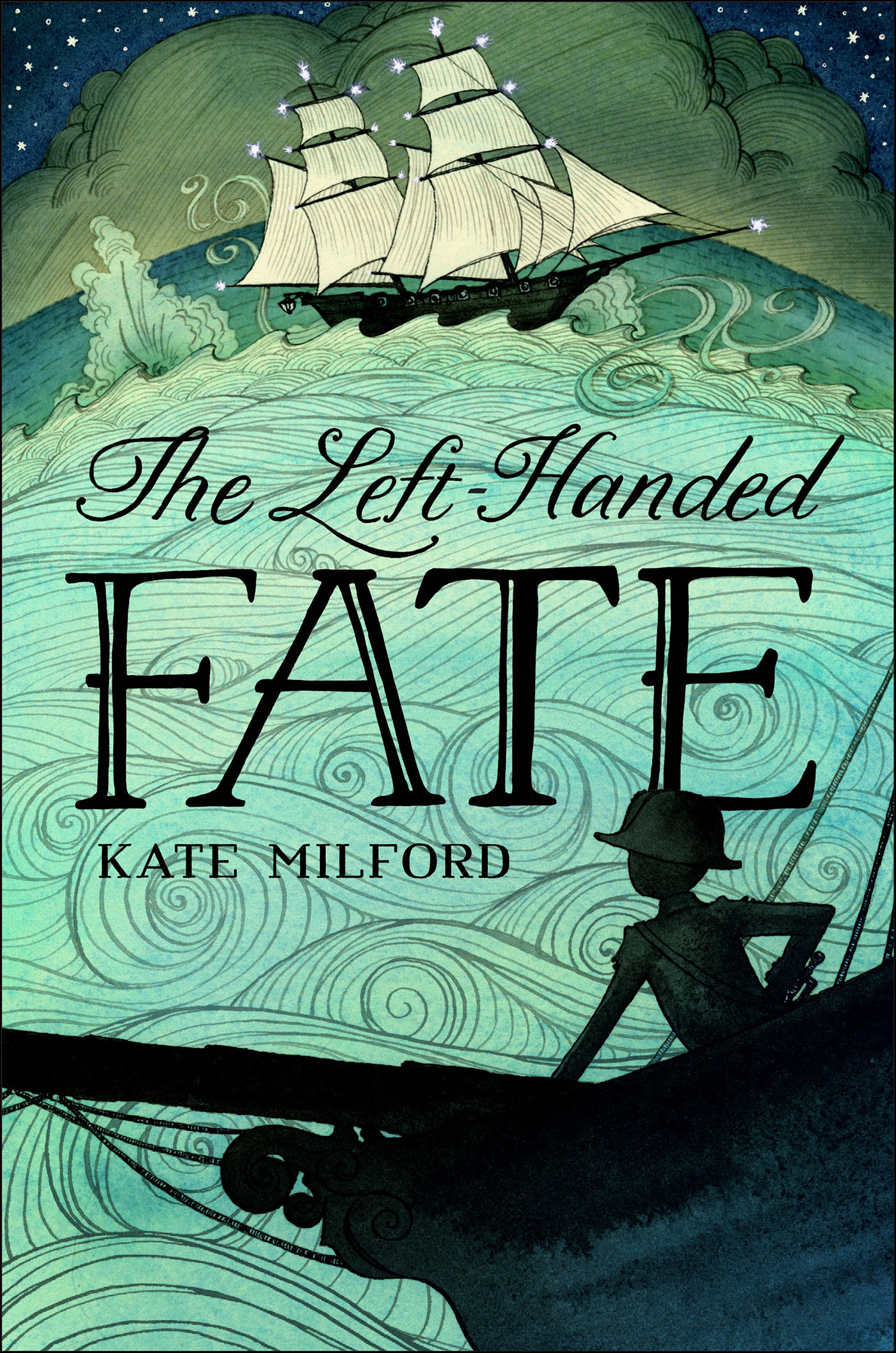 This image is the cover for the book Left-Handed Fate