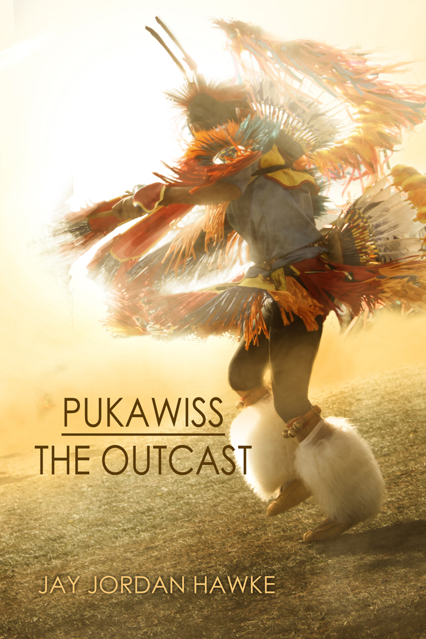 This image is the cover for the book Pukawiss the Outcast, The Two-spirit Chronicles