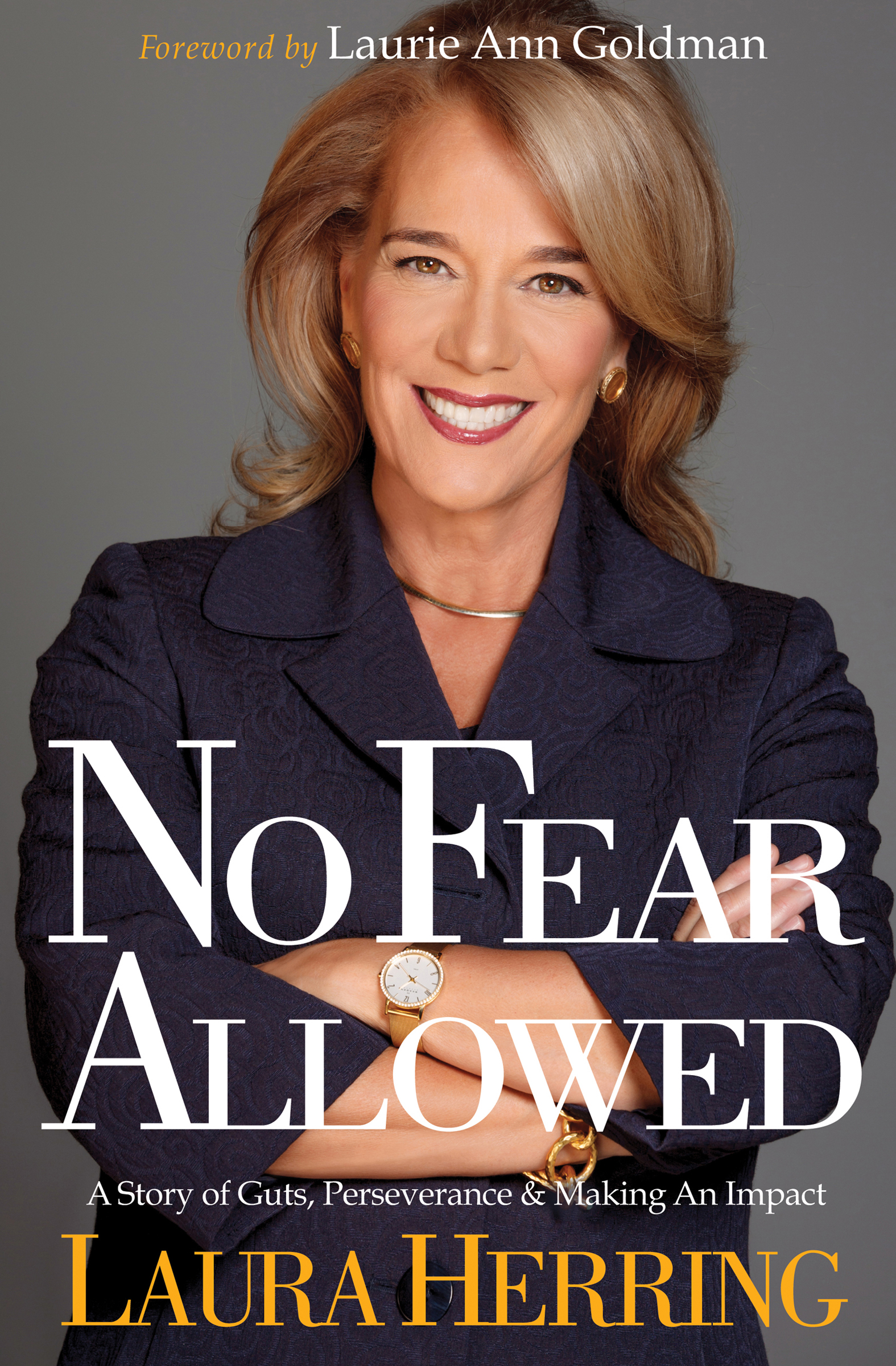 This image is the cover for the book No Fear Allowed