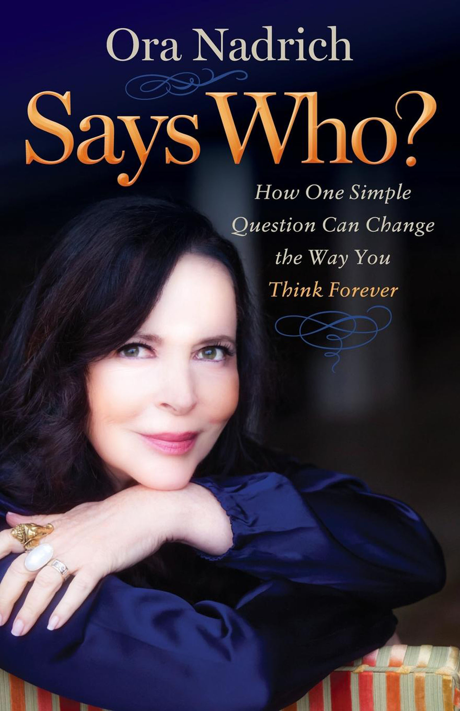 This image is the cover for the book Says Who?