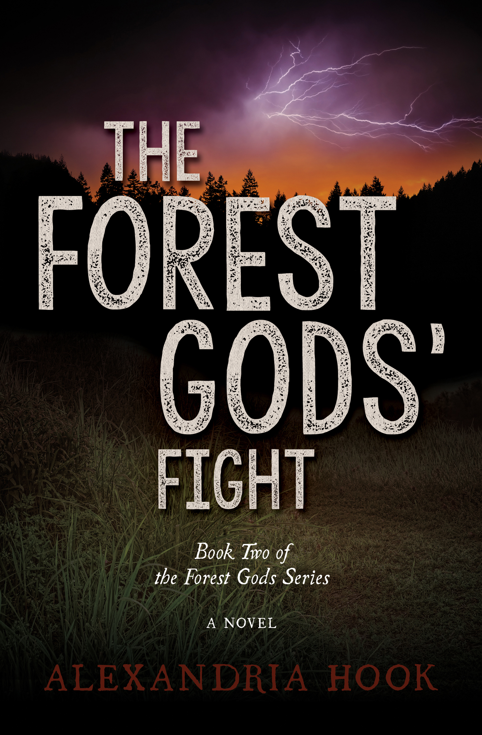 This image is the cover for the book Forest Gods' Fight, The Forest Gods Series