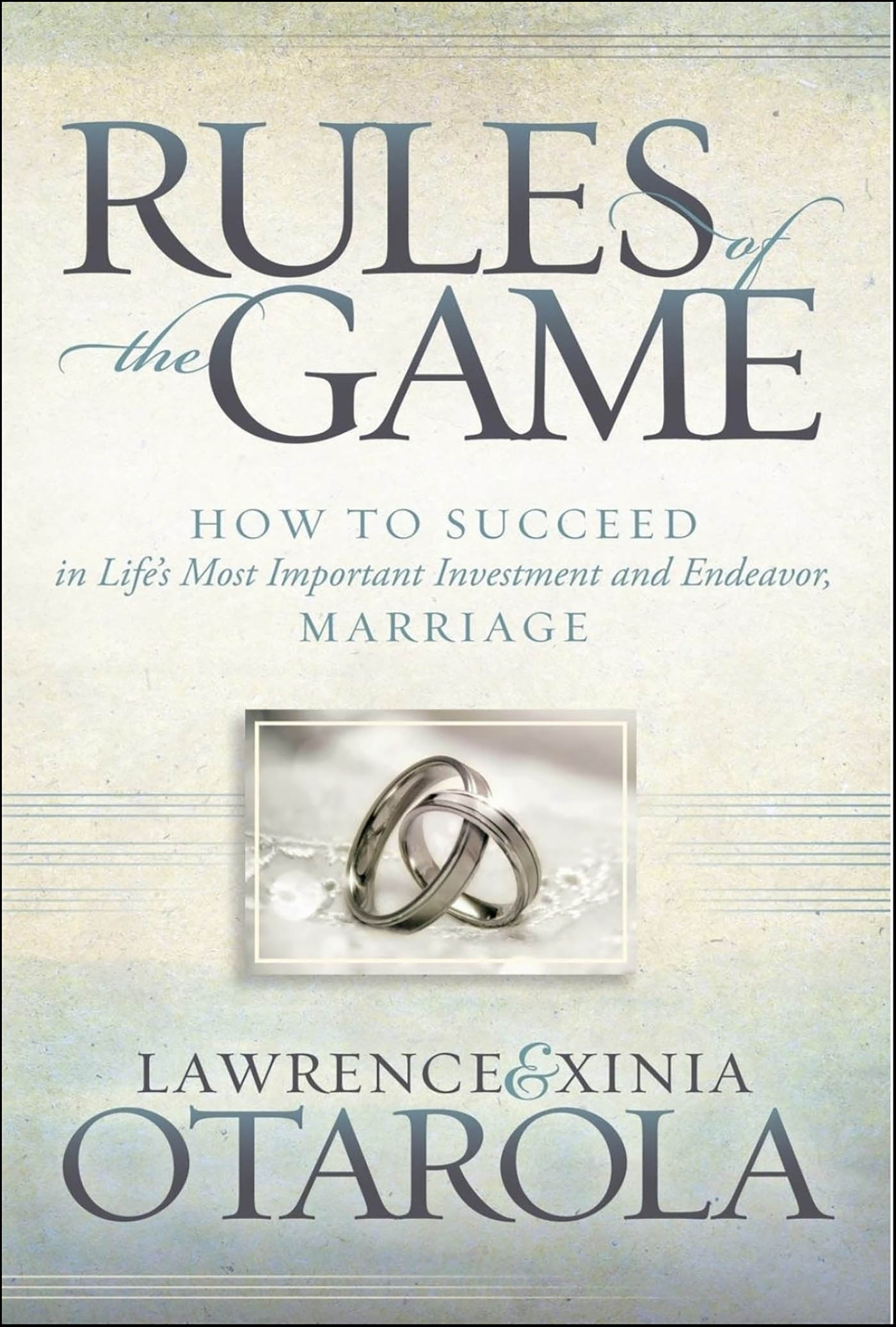 This image is the cover for the book Rules of the Game