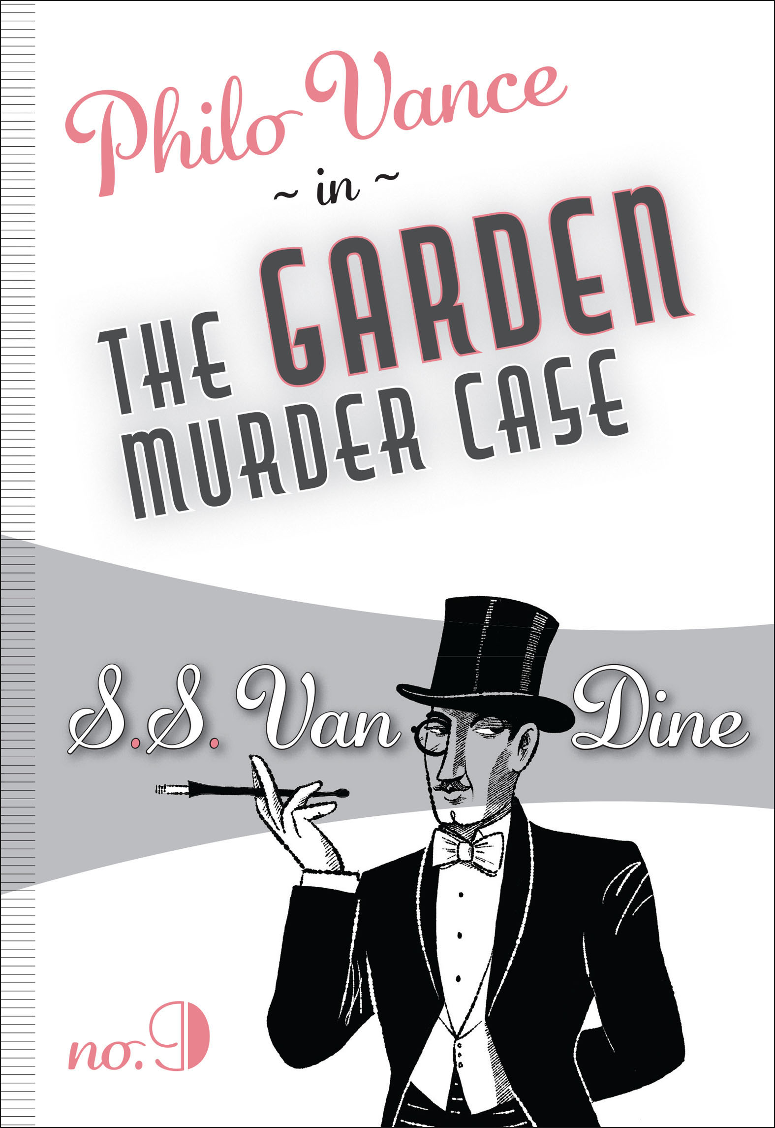 This image is the cover for the book Garden Murder Case, Philo Vance