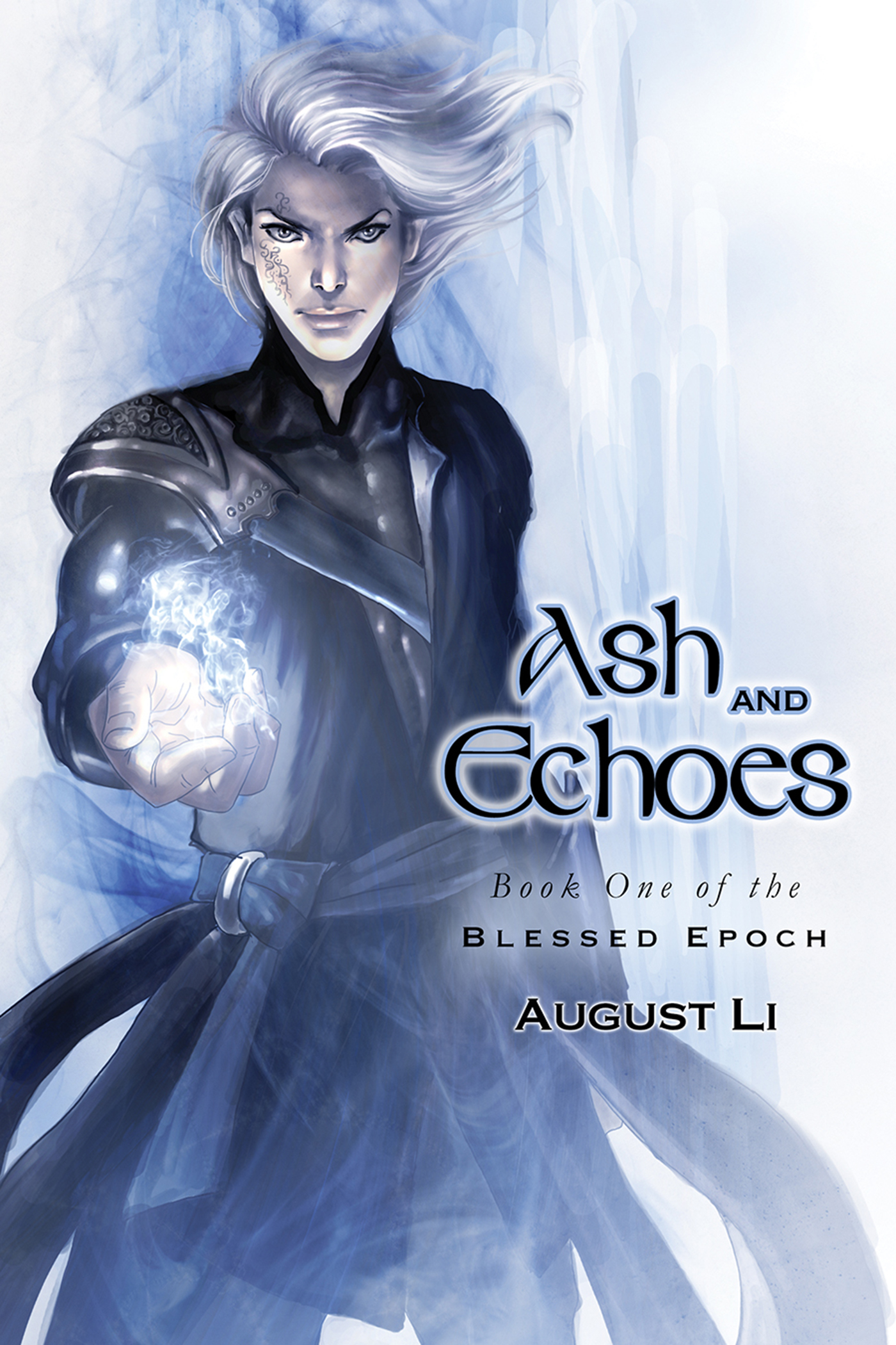 This image is the cover for the book Ash and Echoes, Blessed Epoch