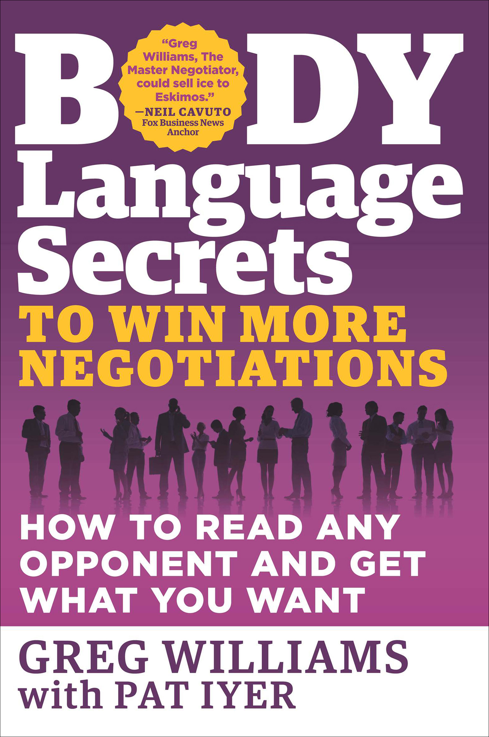 This image is the cover for the book Body Language Secrets to Win More Negotiations