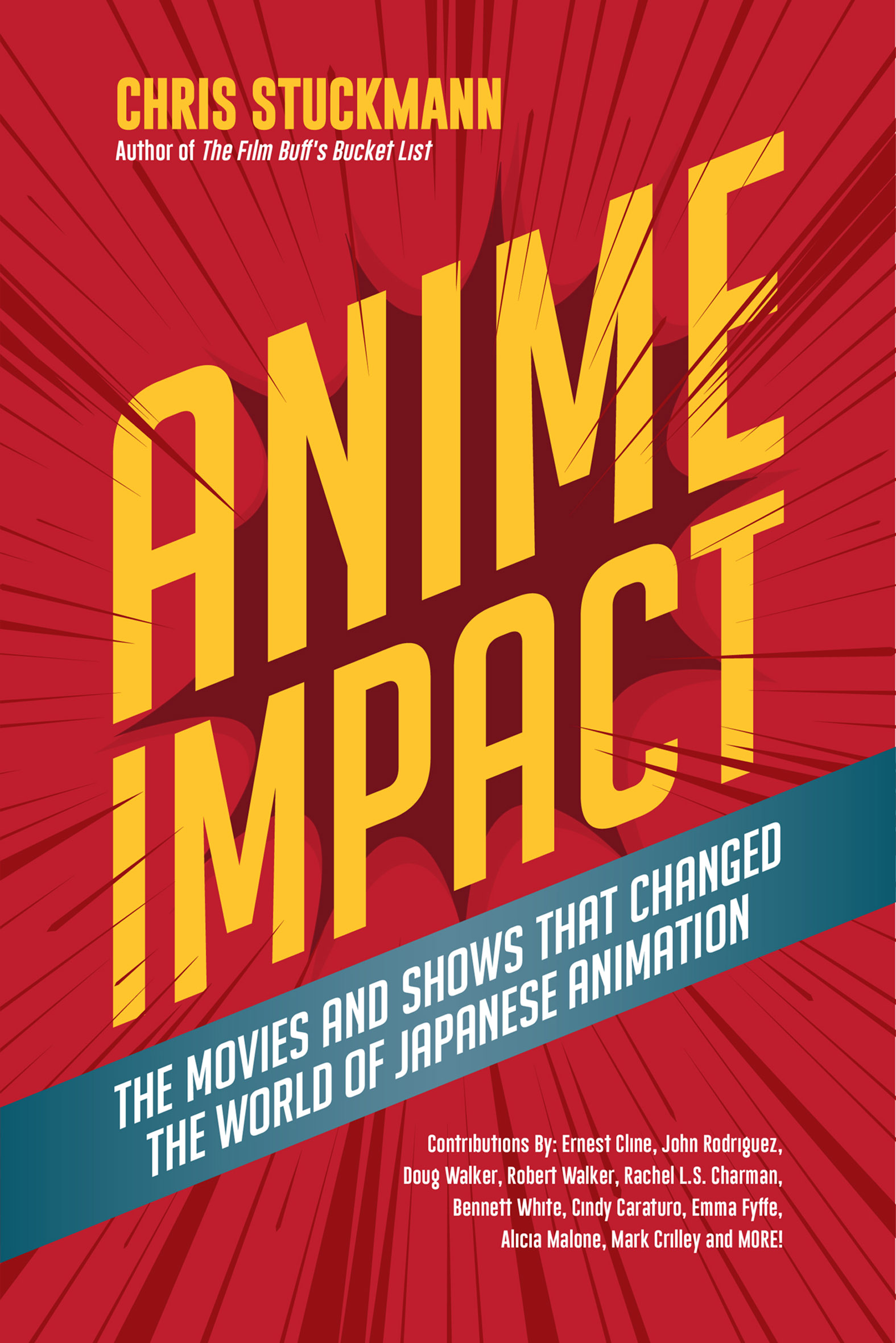This image is the cover for the book Anime Impact