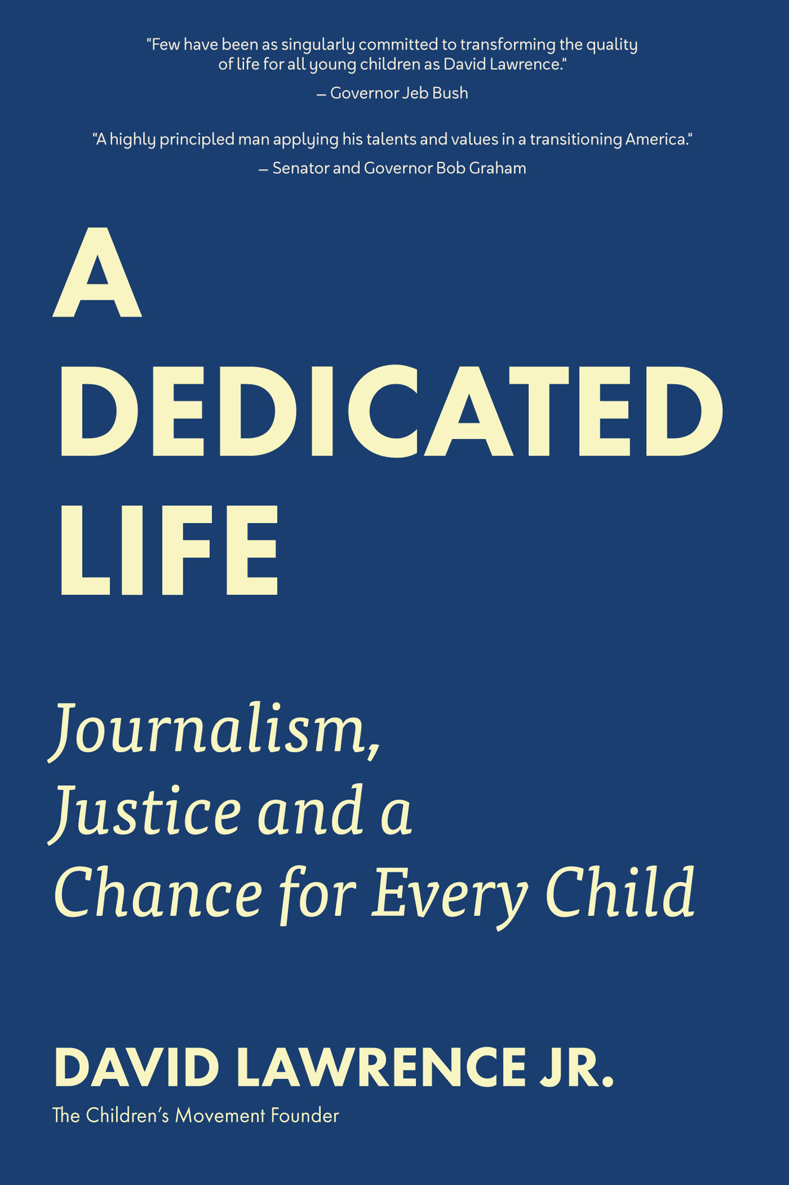 This image is the cover for the book Dedicated Life