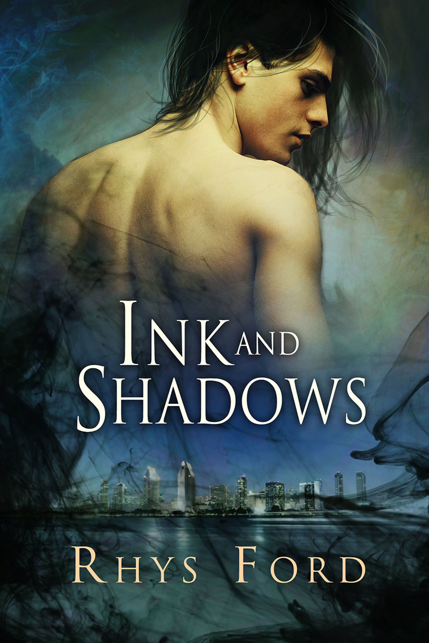 This image is the cover for the book Ink and Shadows, Ink and Shadows
