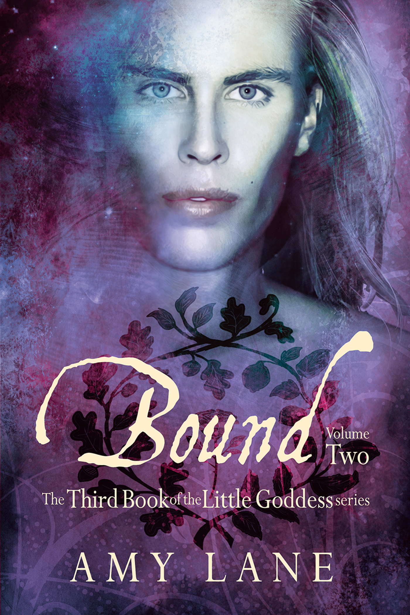 This image is the cover for the book Bound, Vol. 2, Little Goddess