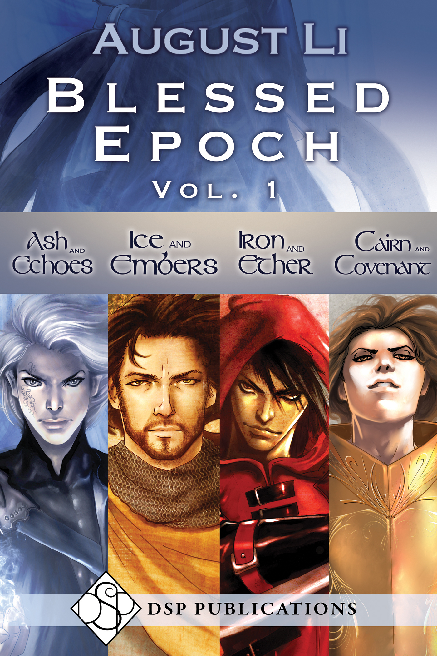 This image is the cover for the book Blessed Epoch Vol. 1, Blessed Epoch