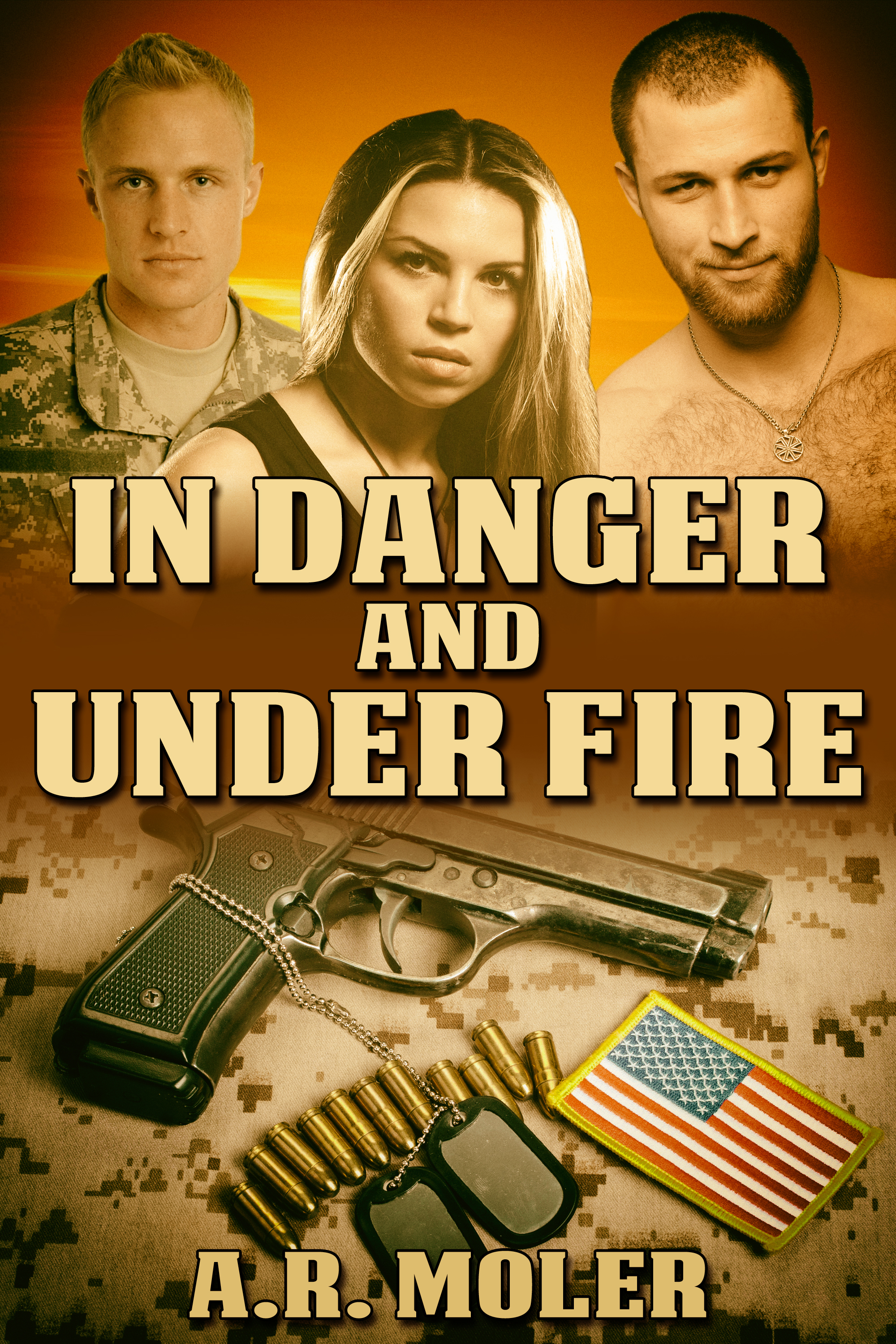 This image is the cover for the book In Danger and Under Fire, In Danger