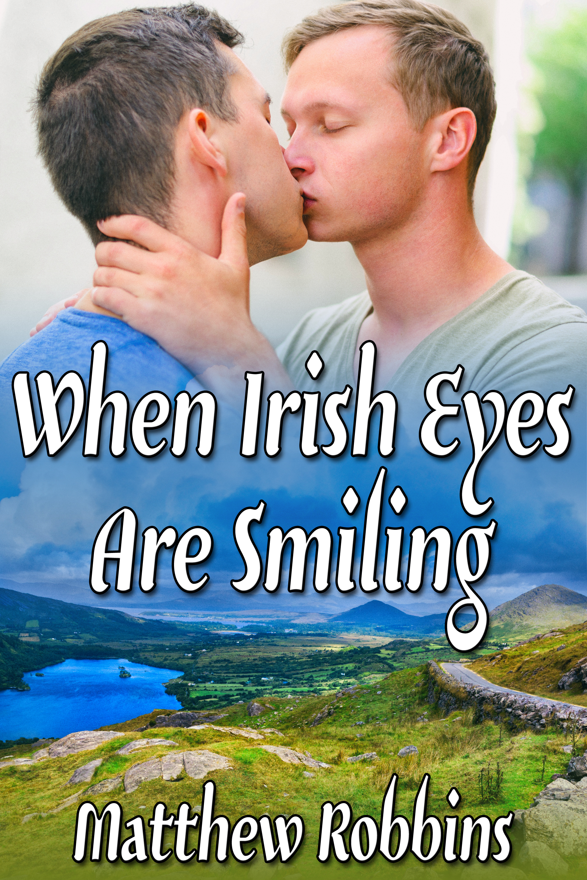 This image is the cover for the book When Irish Eyes Are Smiling