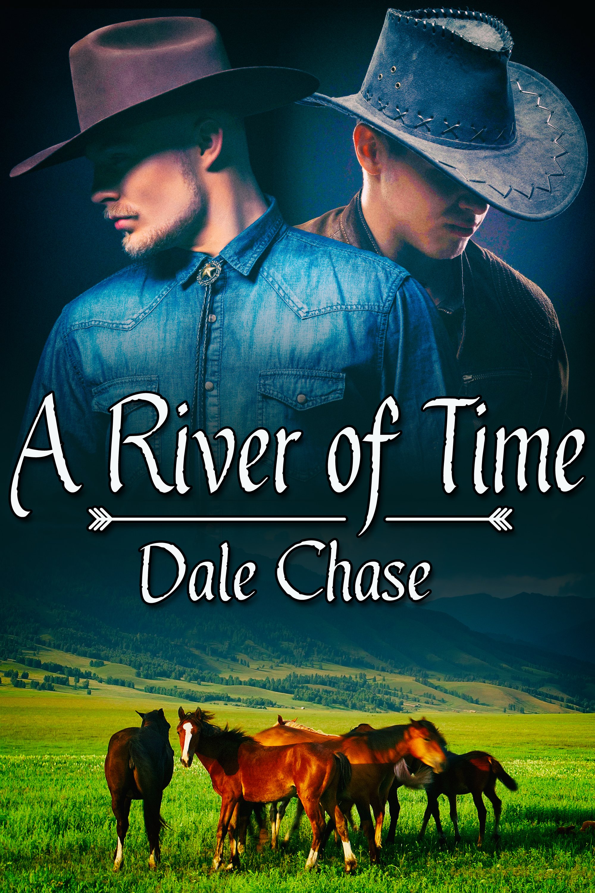 This image is the cover for the book A River of Time