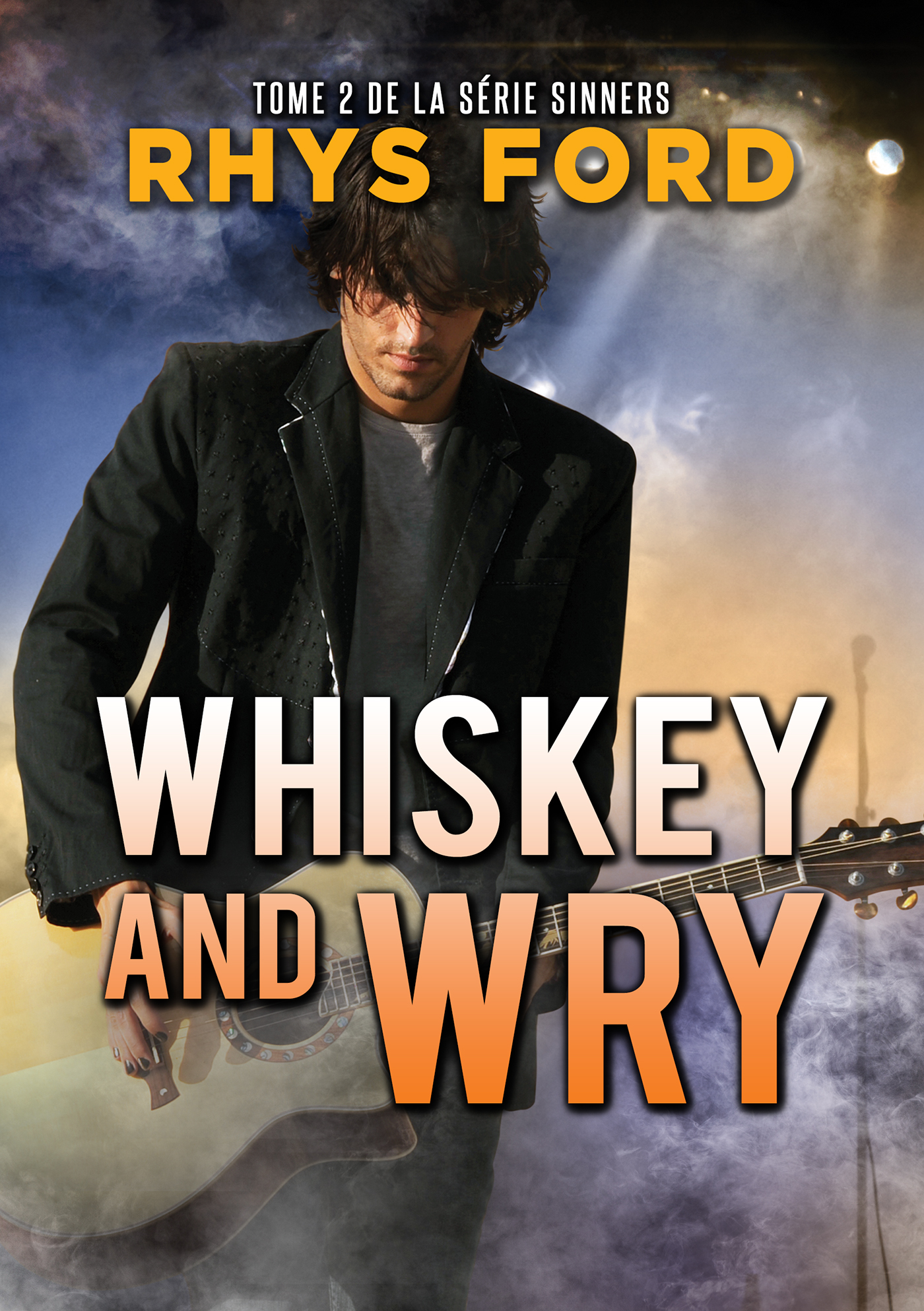 This image is the cover for the book Whiskey and Wry (Français), Série Sinners (Français)