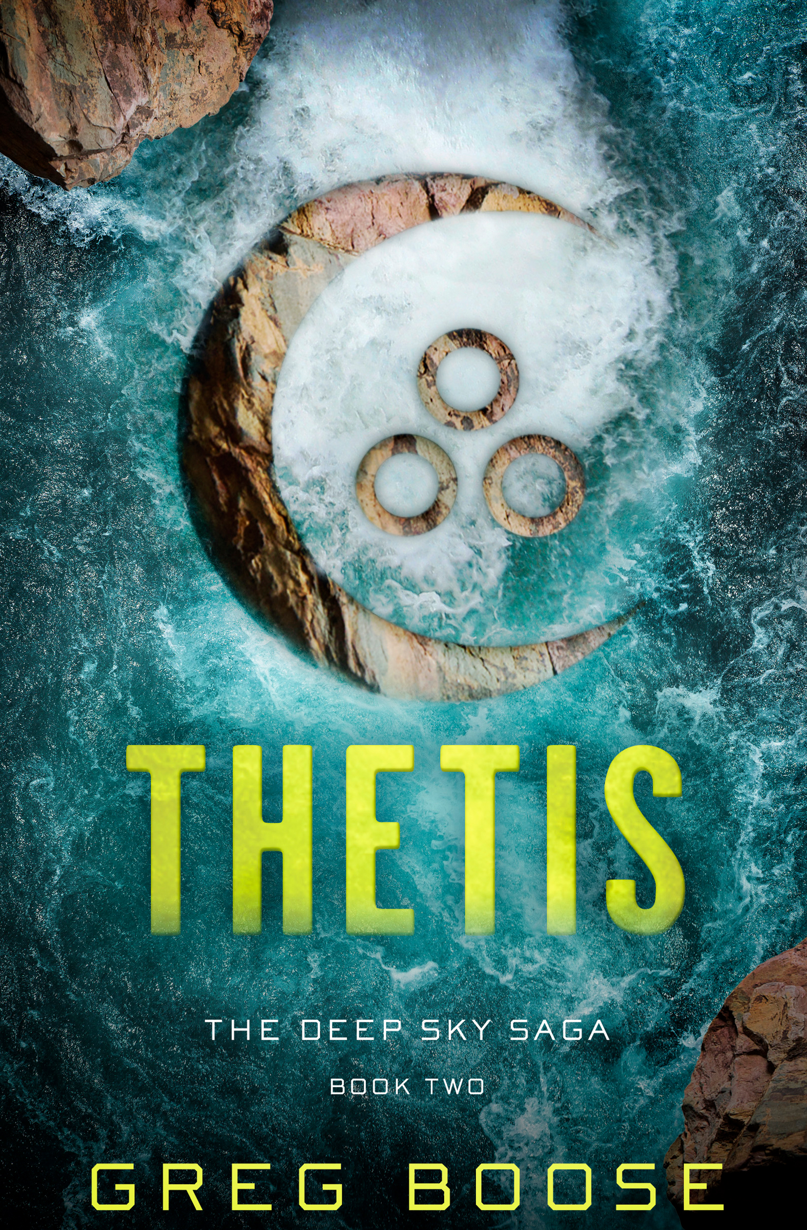 This image is the cover for the book Thetis, The Deep Sea Saga