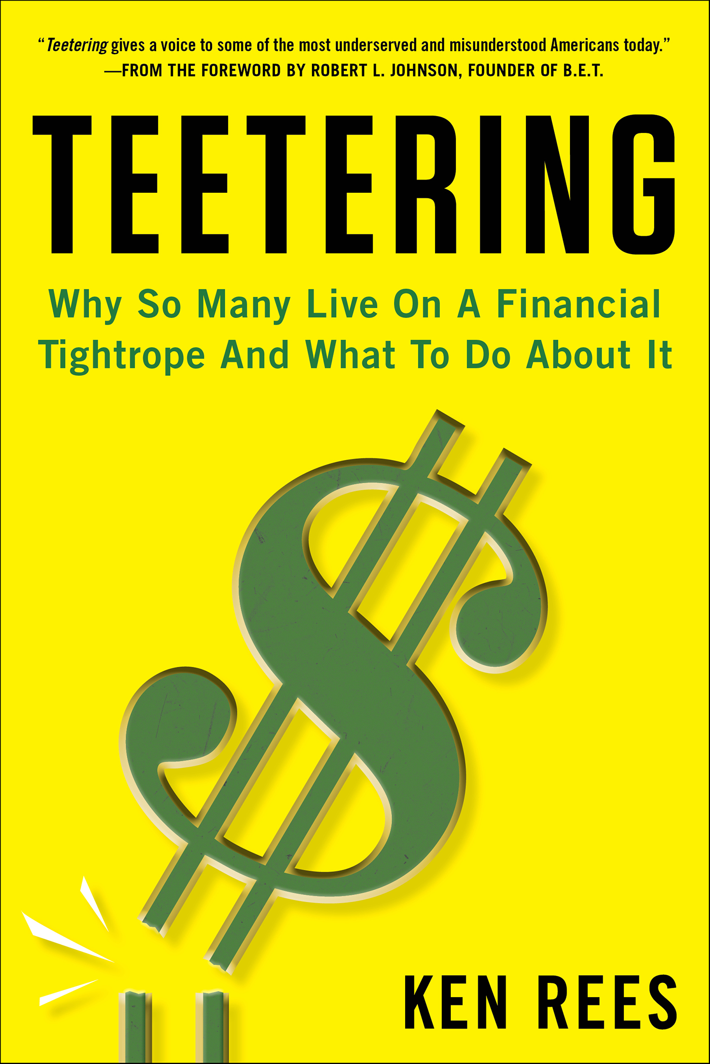This image is the cover for the book Teetering