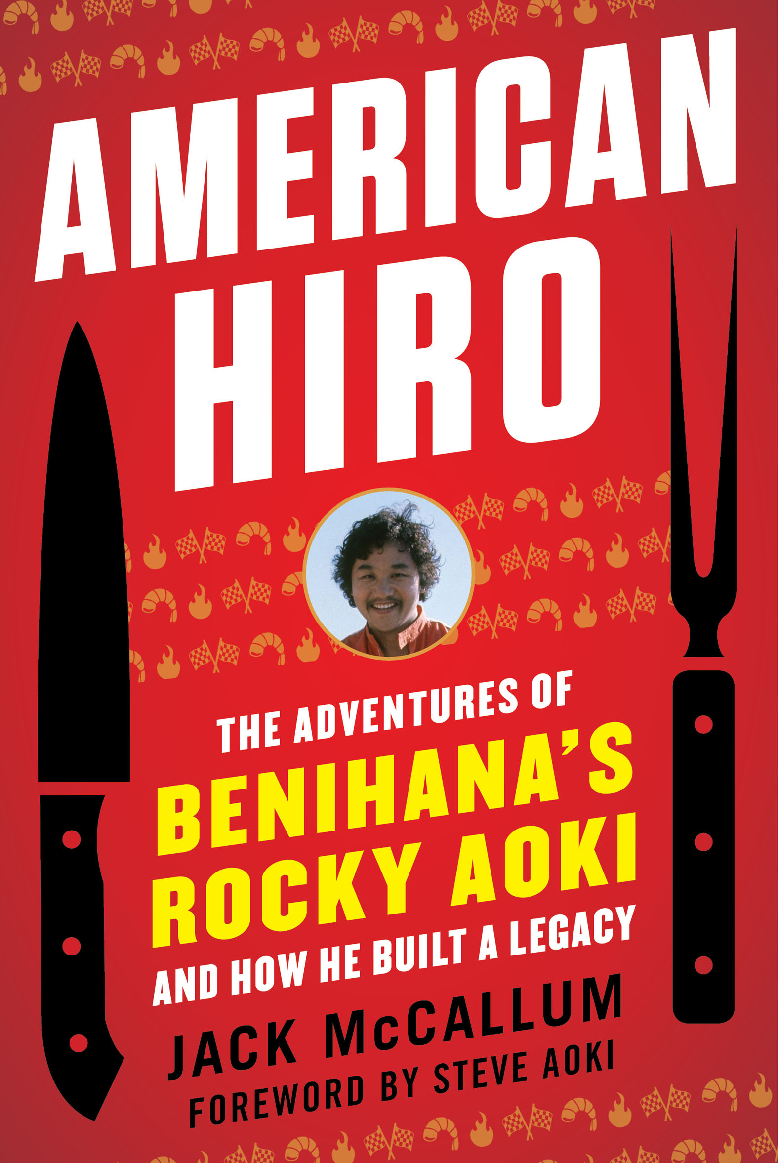 This image is the cover for the book American Hiro