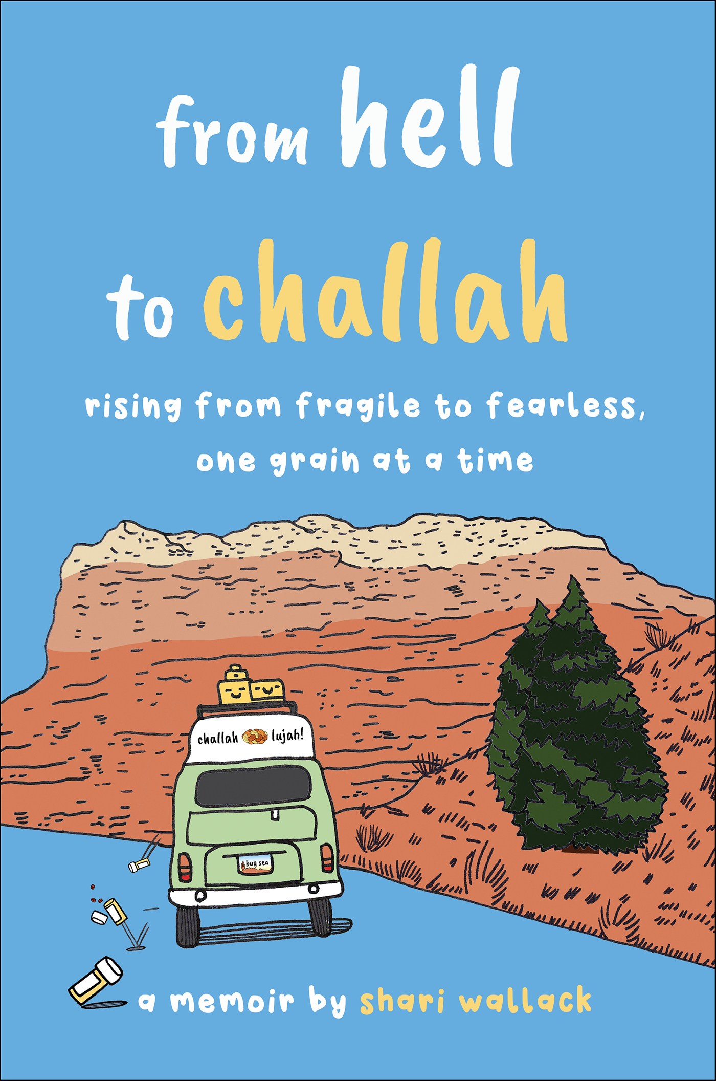This image is the cover for the book From Hell to Challah