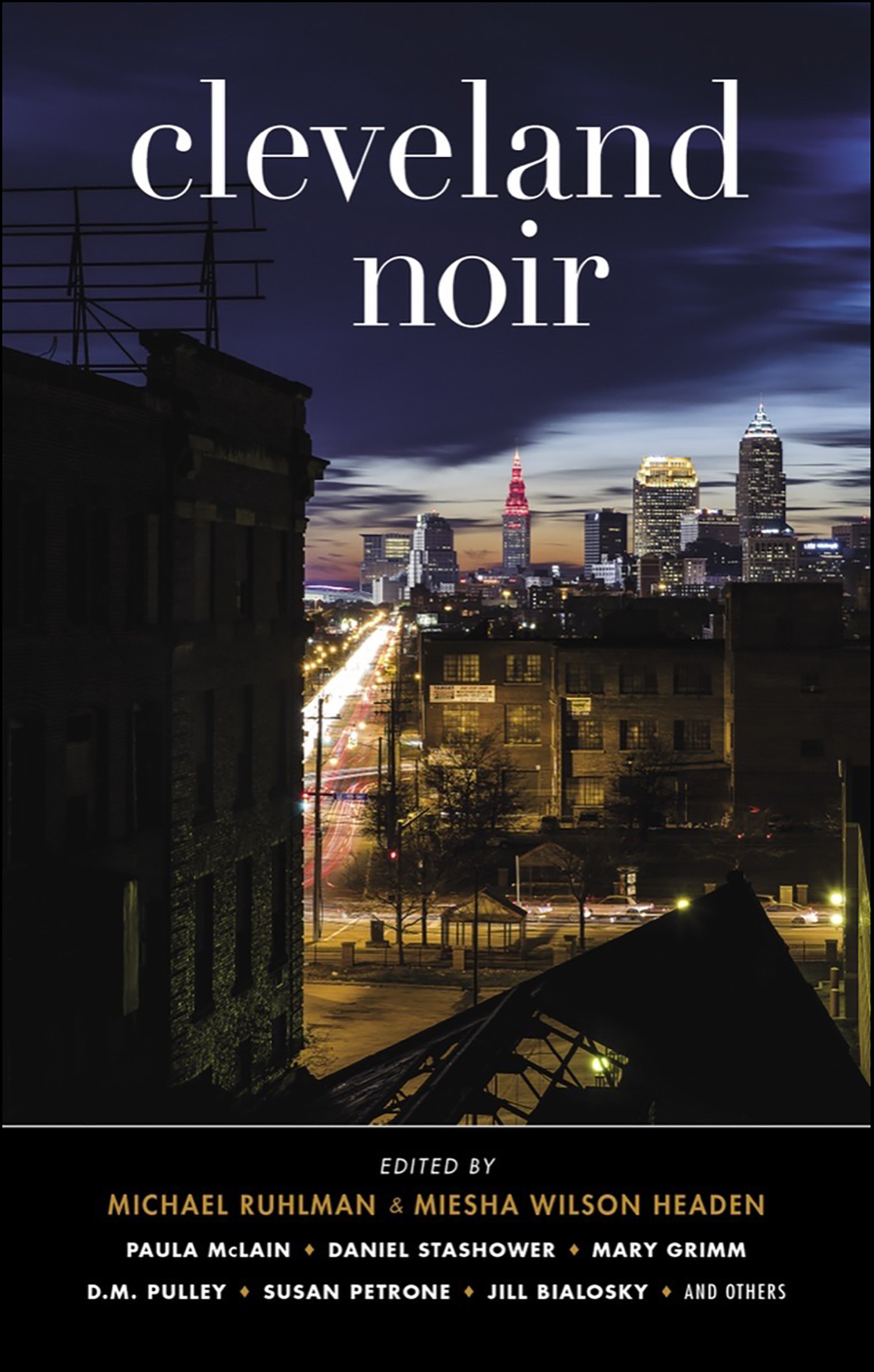 This image is the cover for the book Cleveland Noir, Akashic Noir