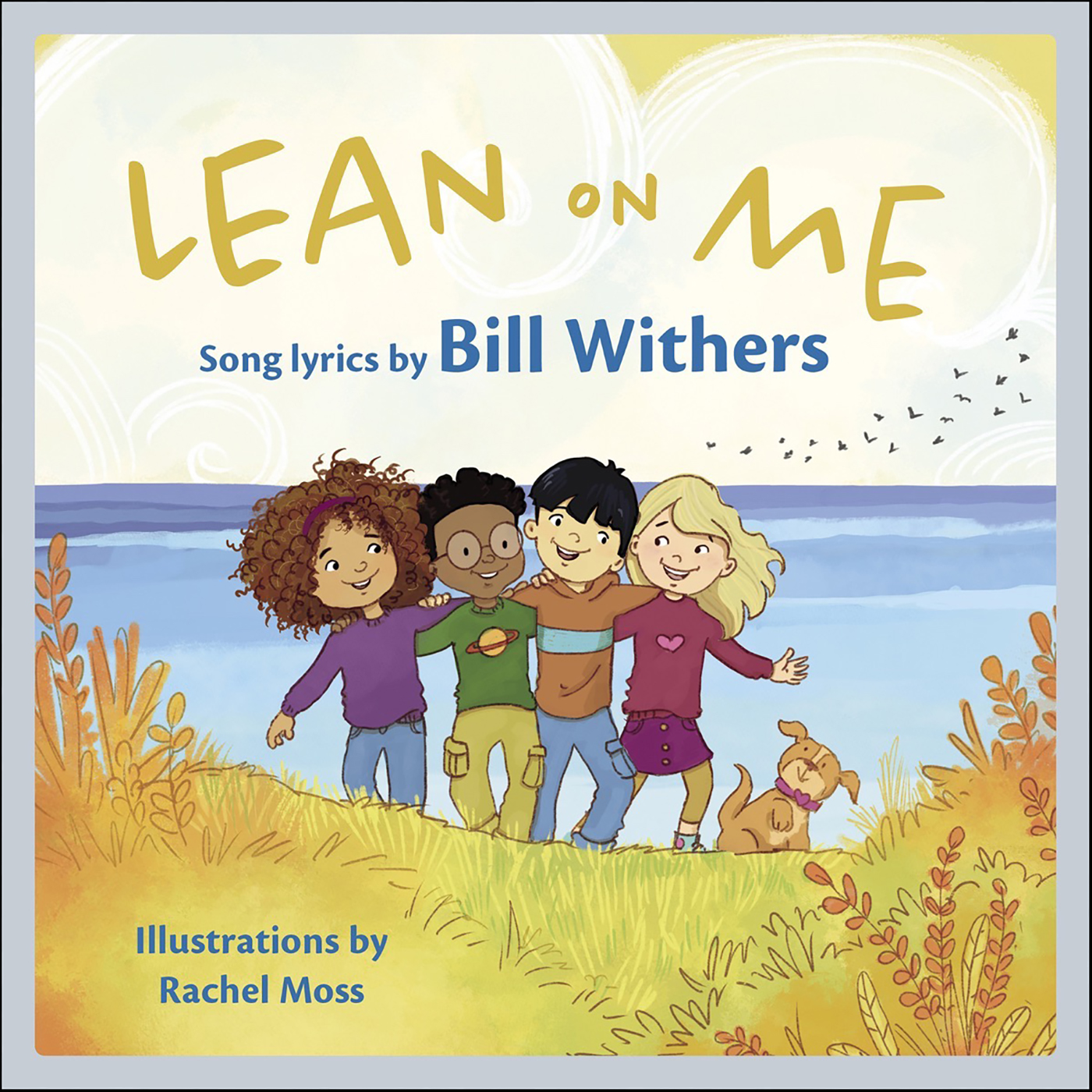 This image is the cover for the book Lean on Me, LyricPop