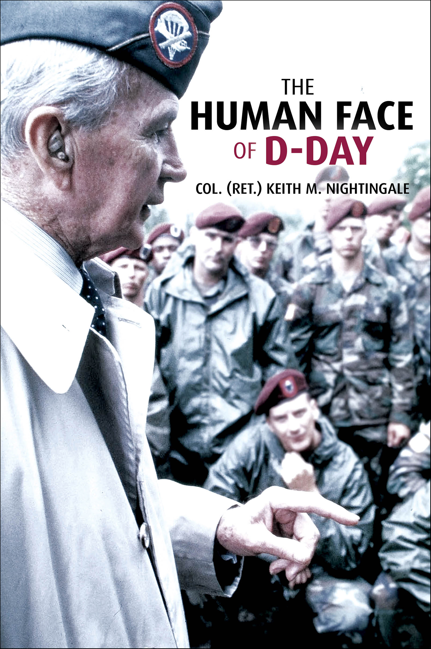 This image is the cover for the book Human Face of D-Day