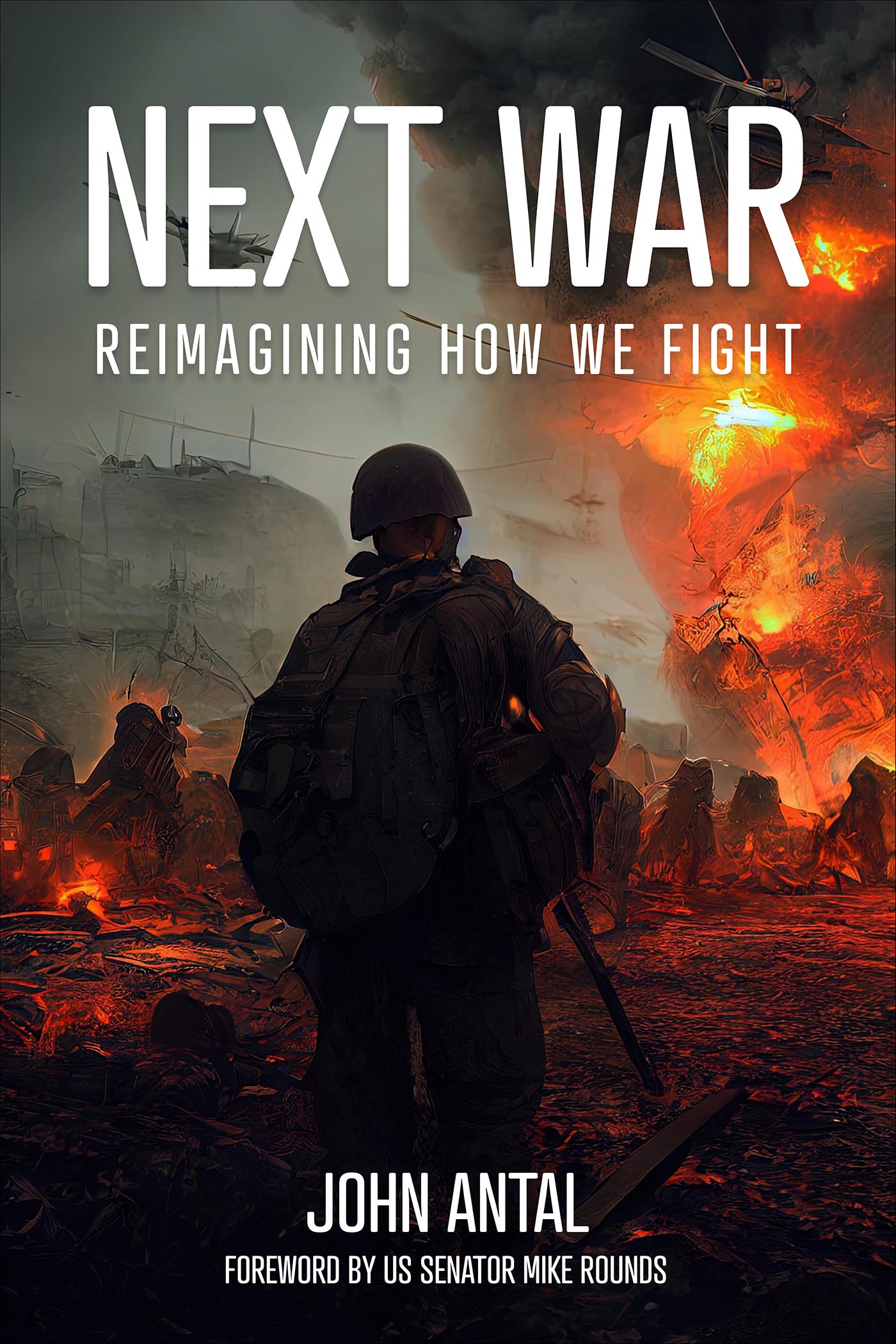 This image is the cover for the book Next War