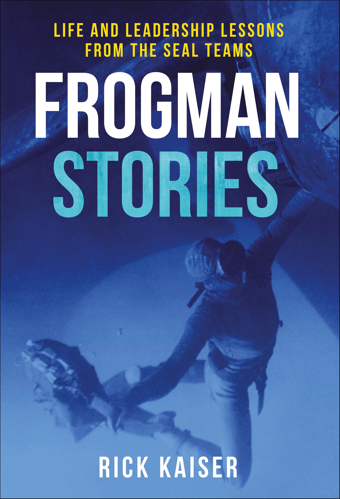 This image is the cover for the book Frogman Stories