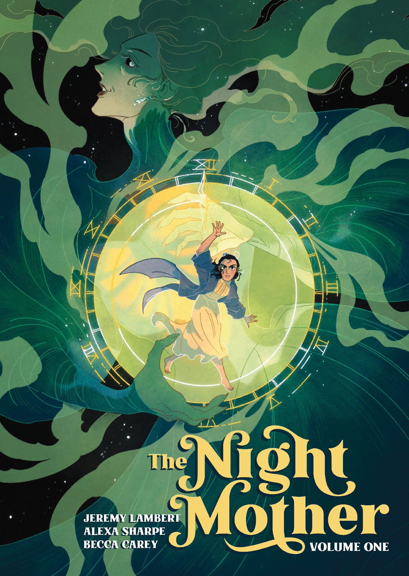 This image is the cover for the book The Night Mother Vol. 1, The Night Mother