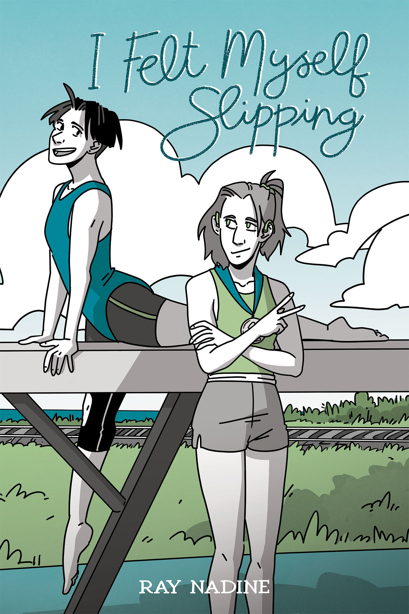 This image is the cover for the book I Felt Myself Slipping, I Felt Myself Slipping