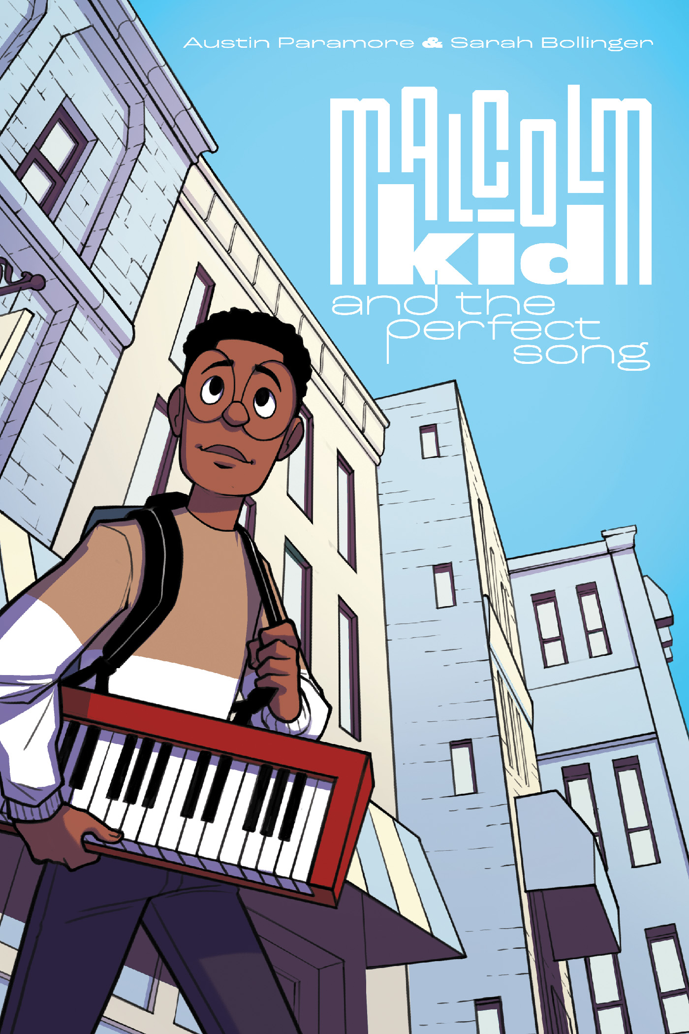 This image is the cover for the book Malcolm Kid and the Perfect Song, Malcolm Kid and the Perfect Song