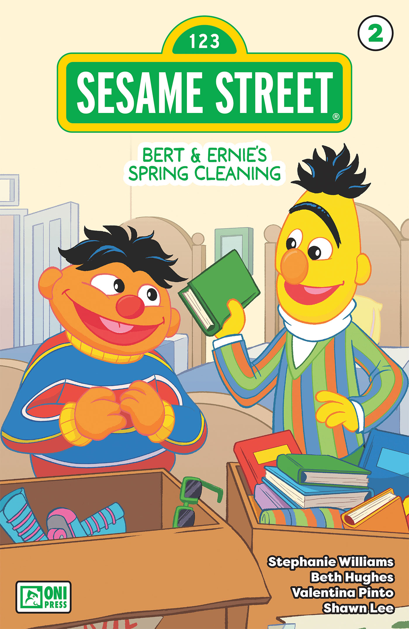 This image is the cover for the book Sesame Street #2, Sesame Street