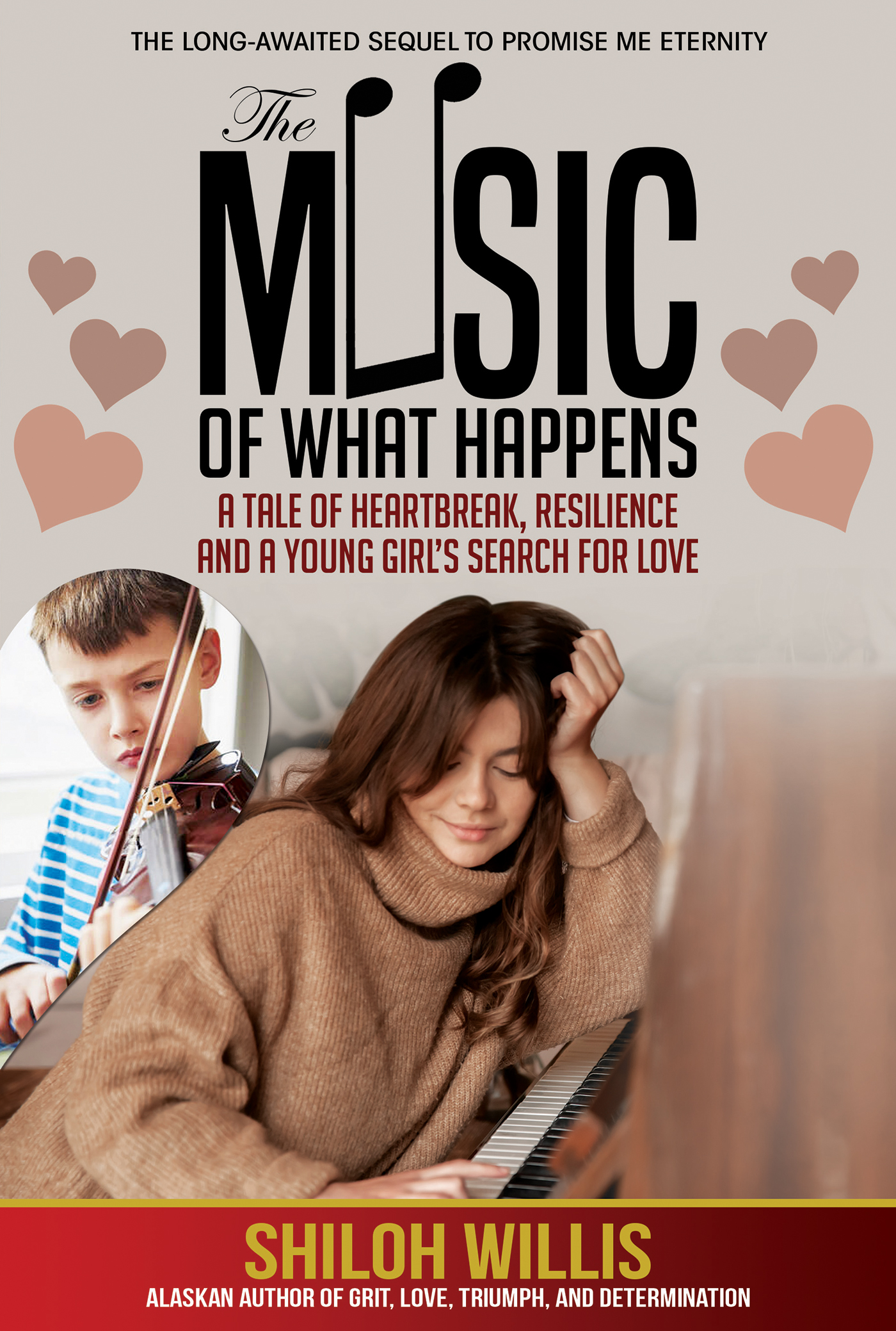 This image is the cover for the book The Music of What Happens