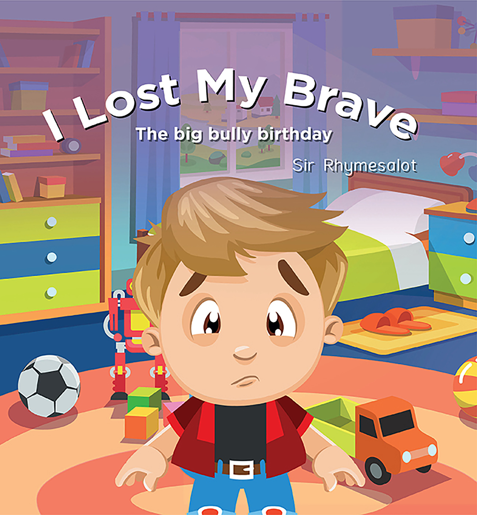 This image is the cover for the book I Lost My Brave