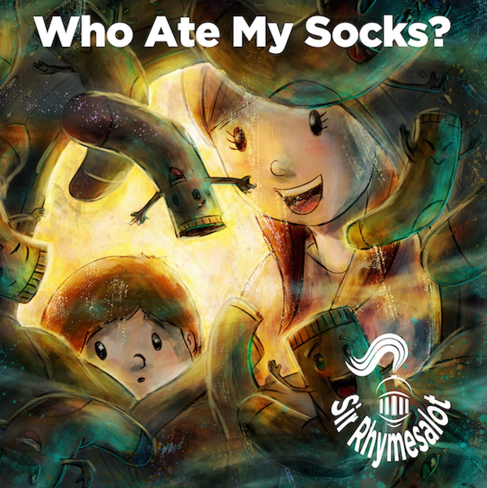 This image is the cover for the book Who Ate My Socks