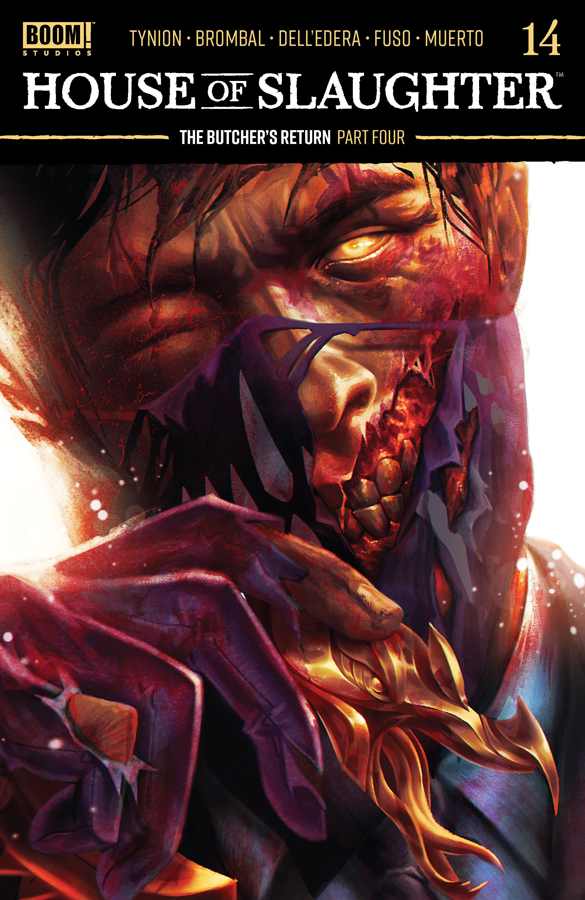 This image is the cover for the book House of Slaughter #14, House of Slaughter