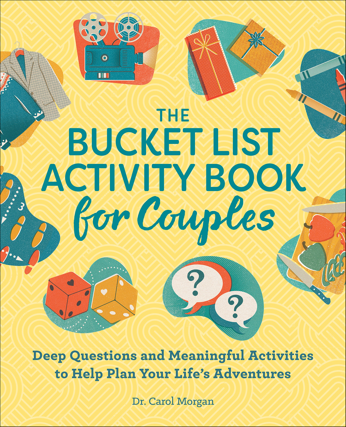 This image is the cover for the book Bucket List Activity Book for Couples