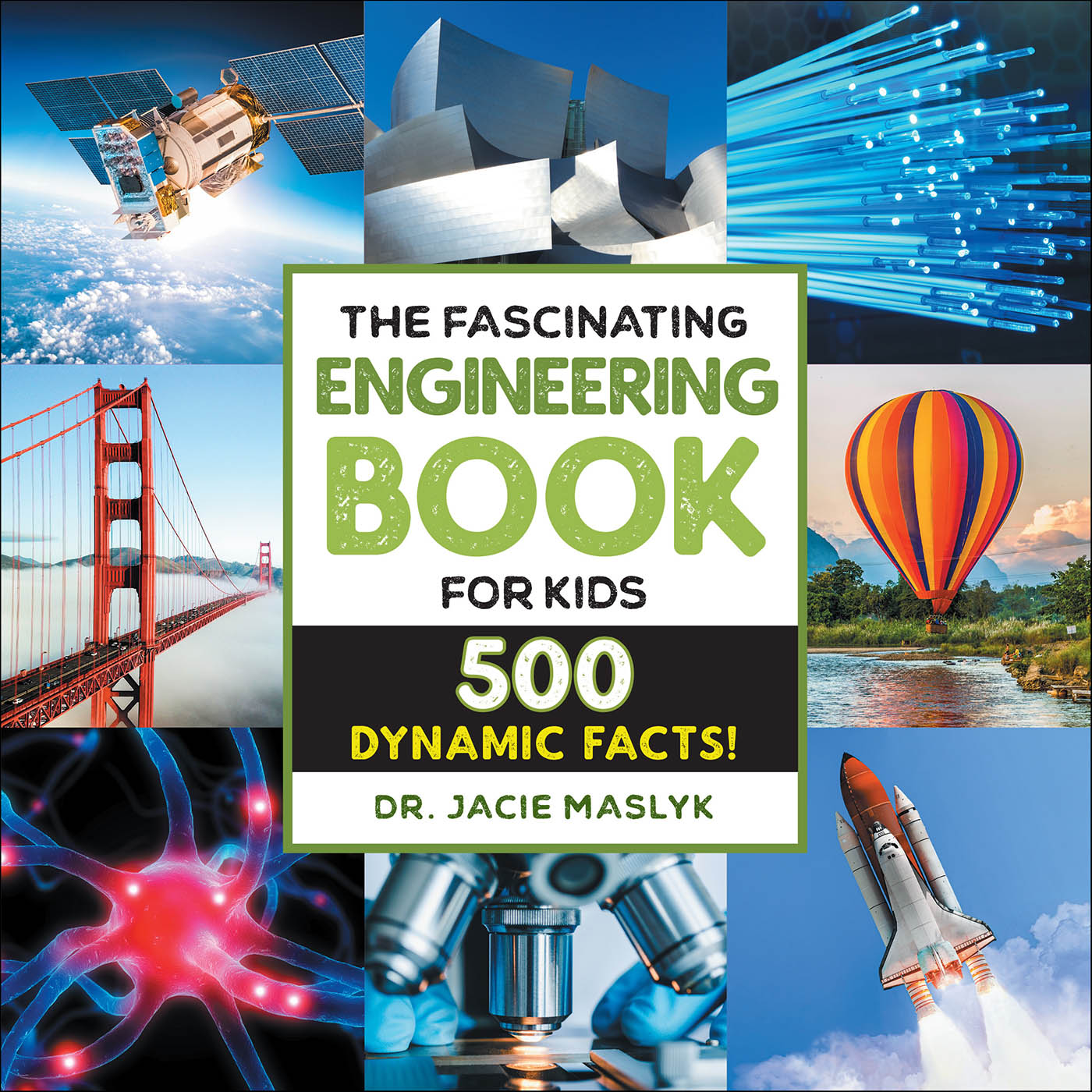 This image is the cover for the book Fascinating Engineering Book for Kids