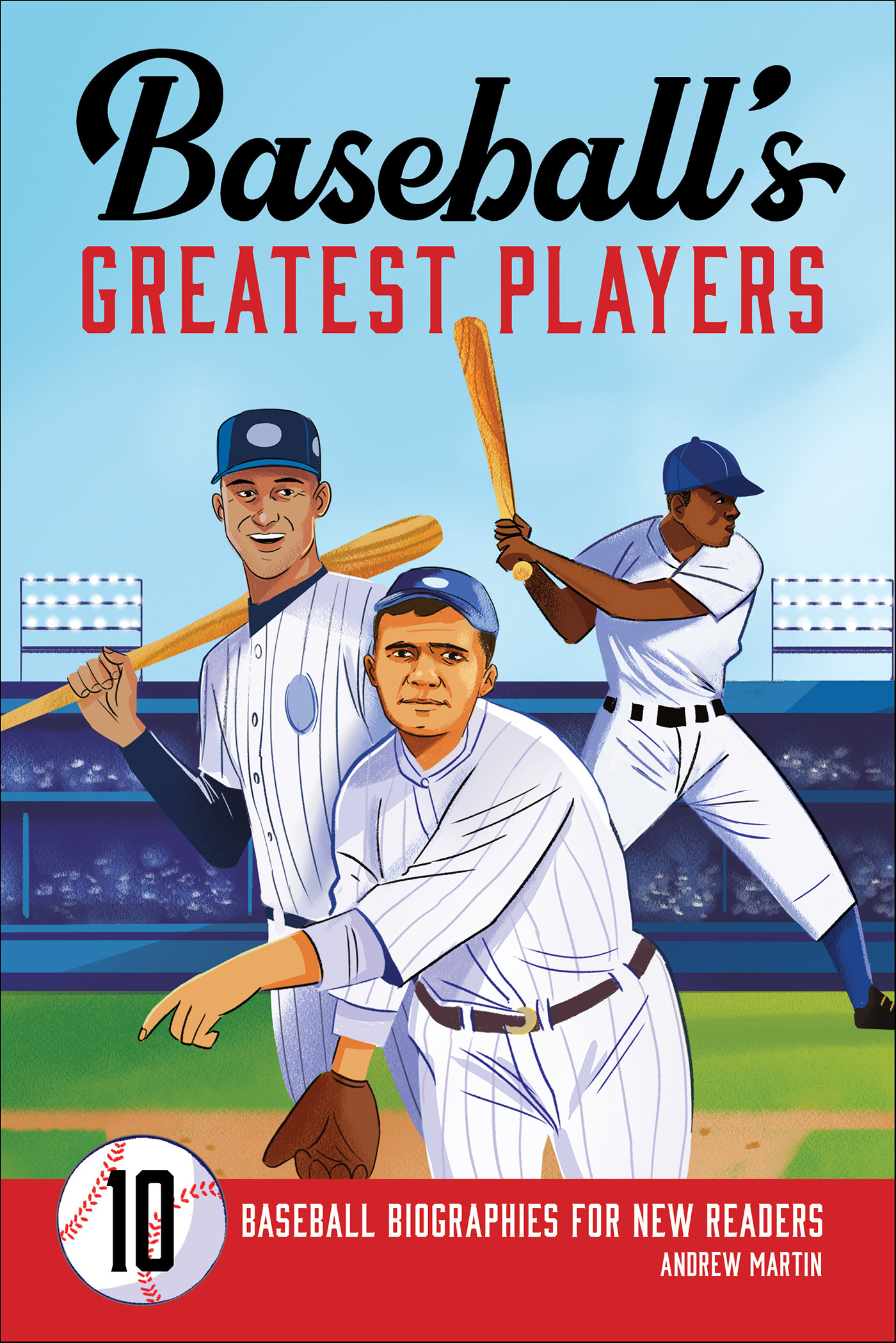 This image is the cover for the book Baseball's Greatest Players
