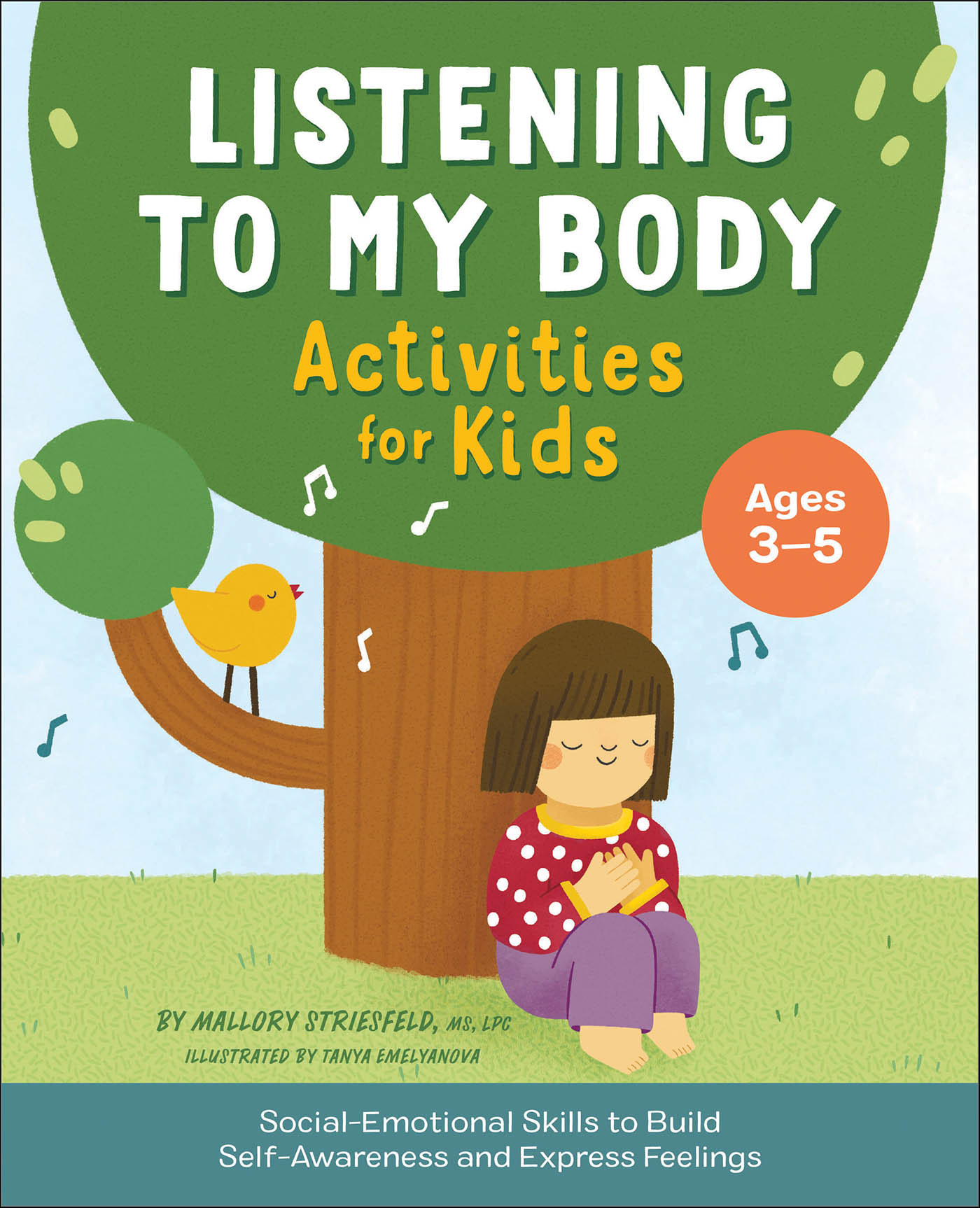 This image is the cover for the book Listening to My Body: Activities for Kids
