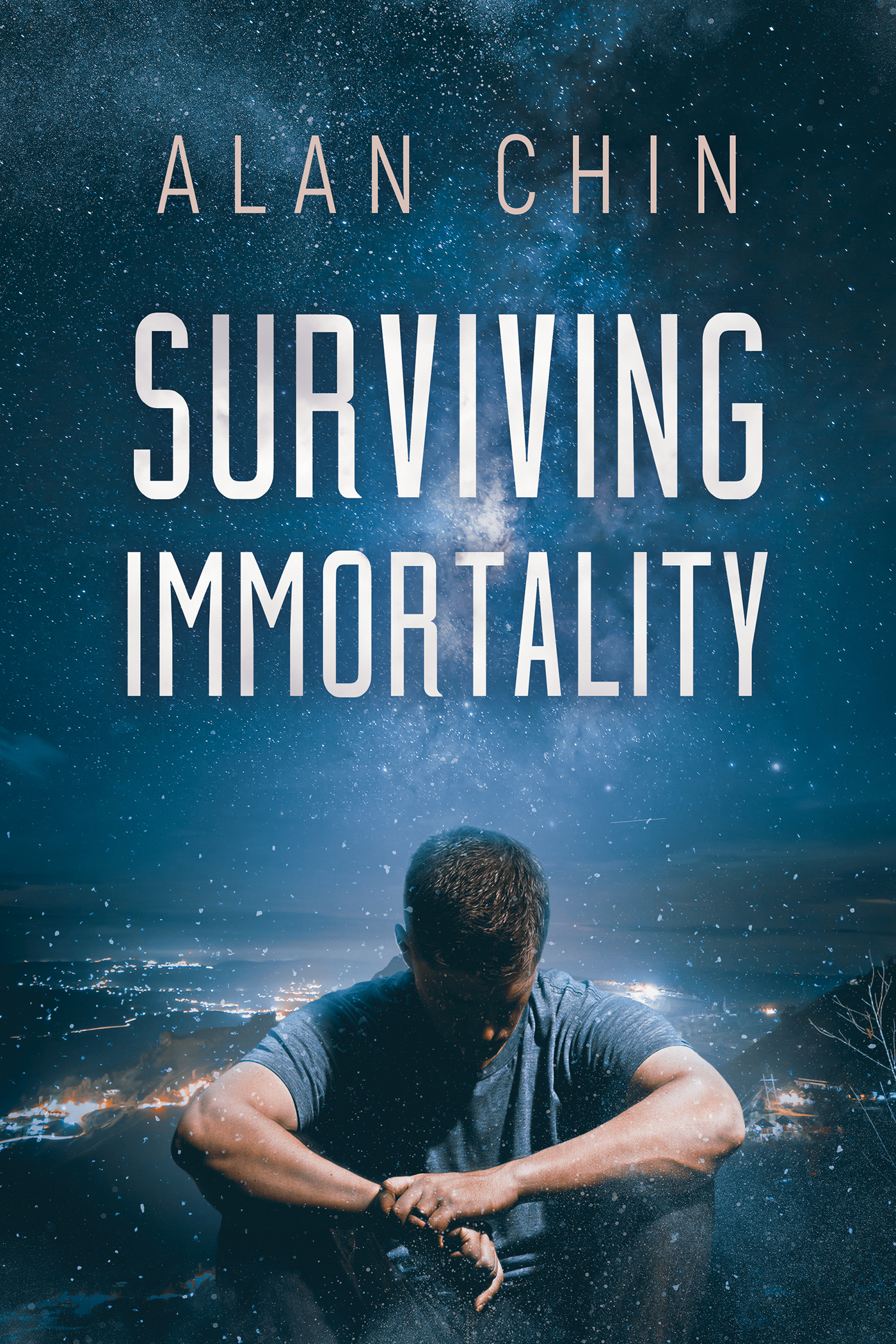 This image is the cover for the book Surviving Immortality