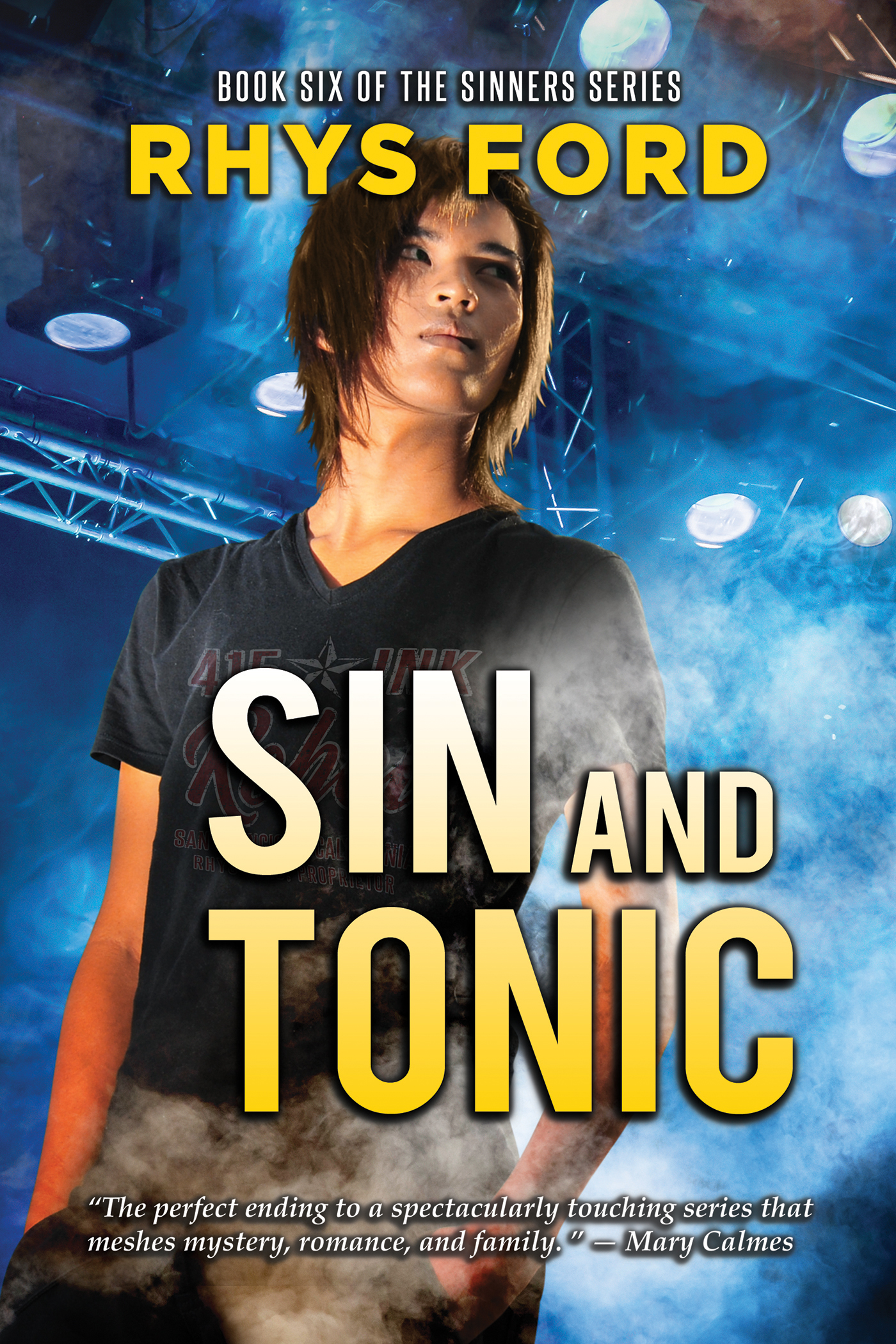 This image is the cover for the book Sin and Tonic, Sinners Series