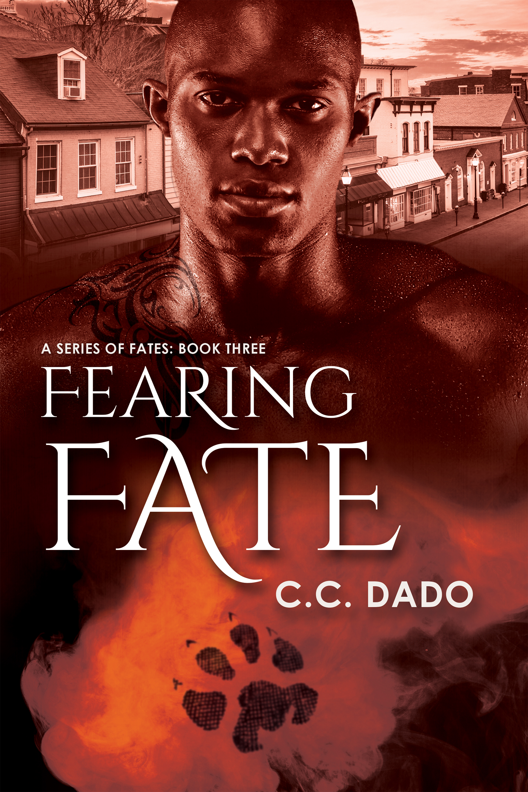 This image is the cover for the book Fearing Fate, A Series of Fates