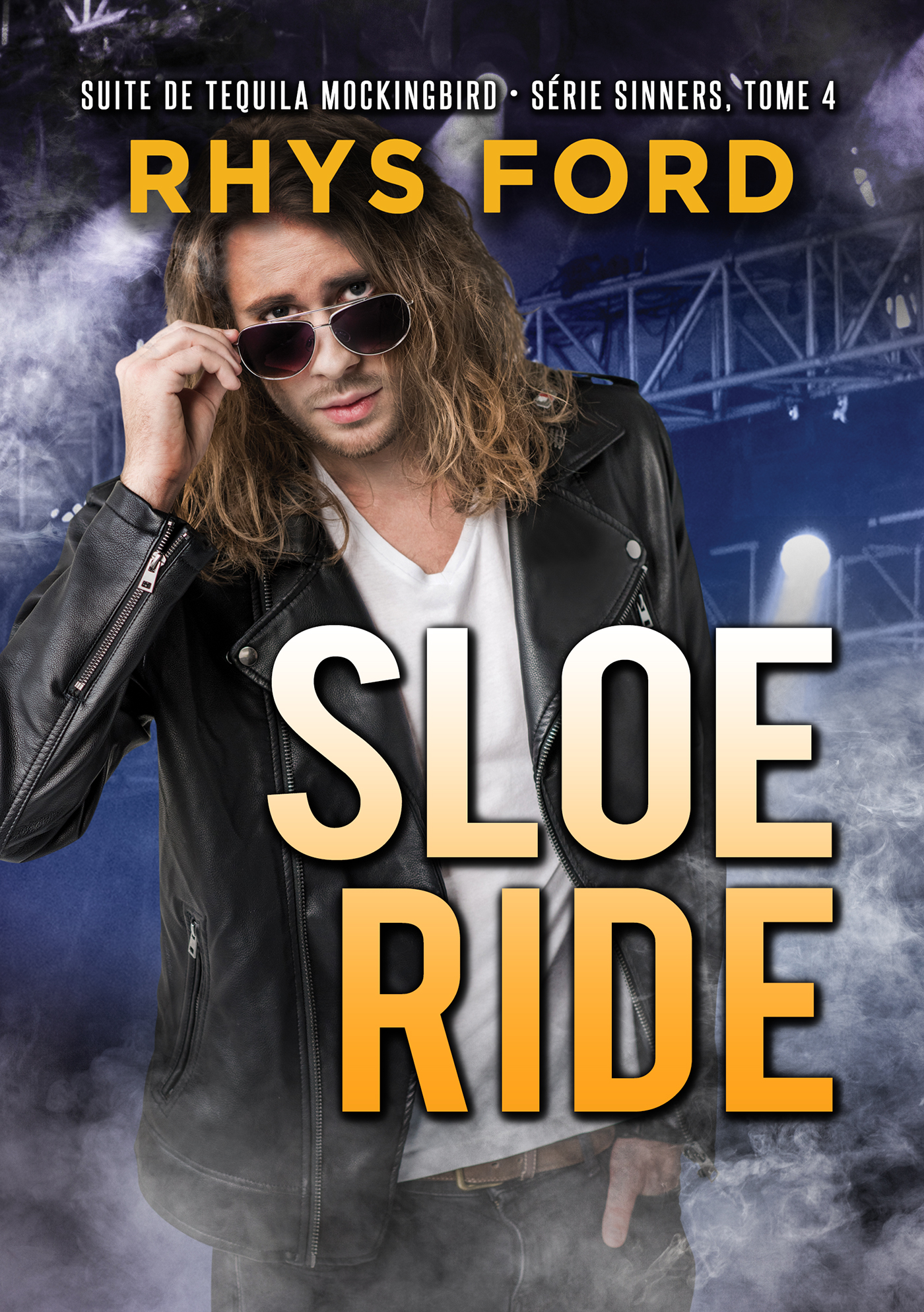 This image is the cover for the book Sloe Ride (Français), Série Sinners (Français)