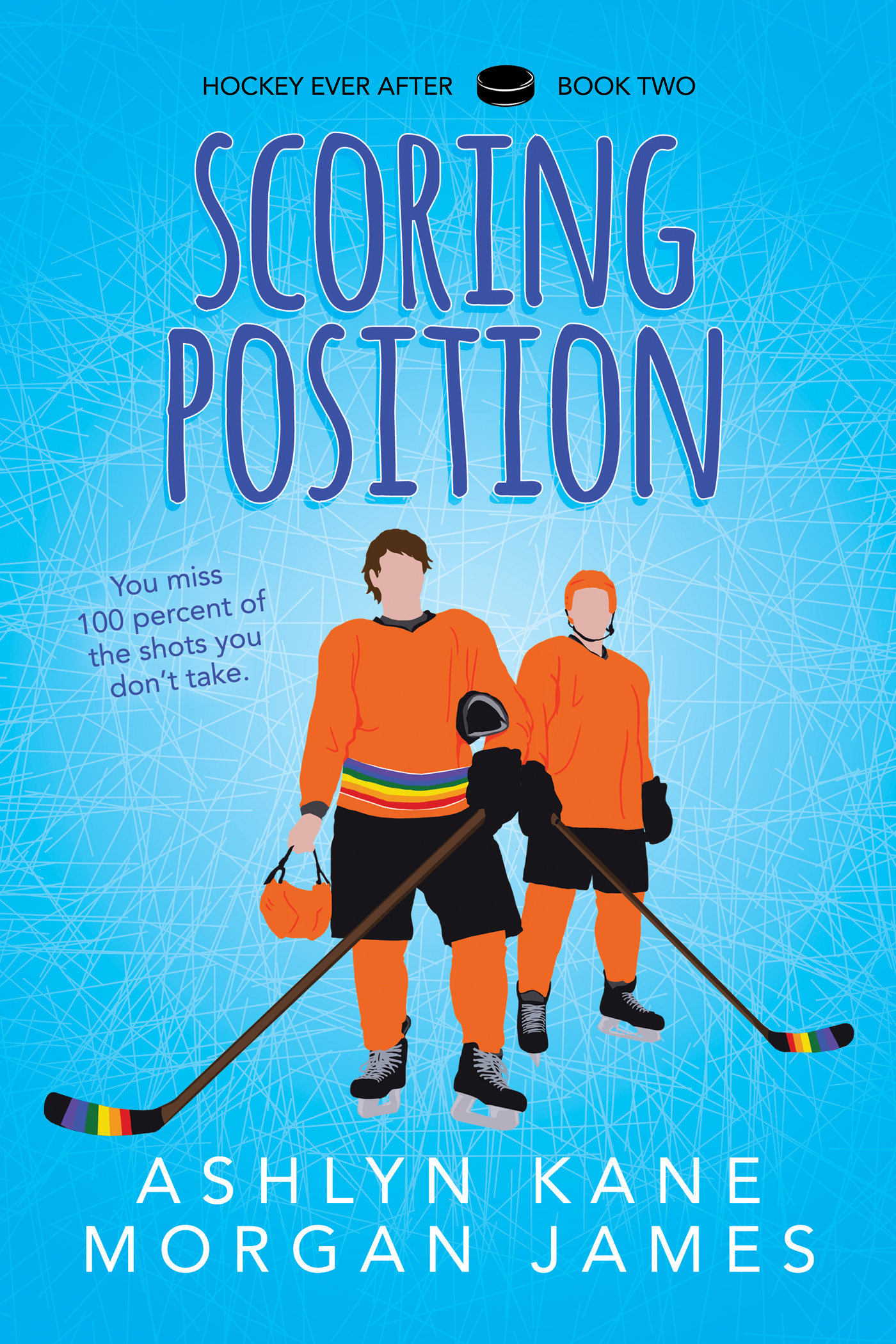 This image is the cover for the book Scoring Position, Hockey Ever After