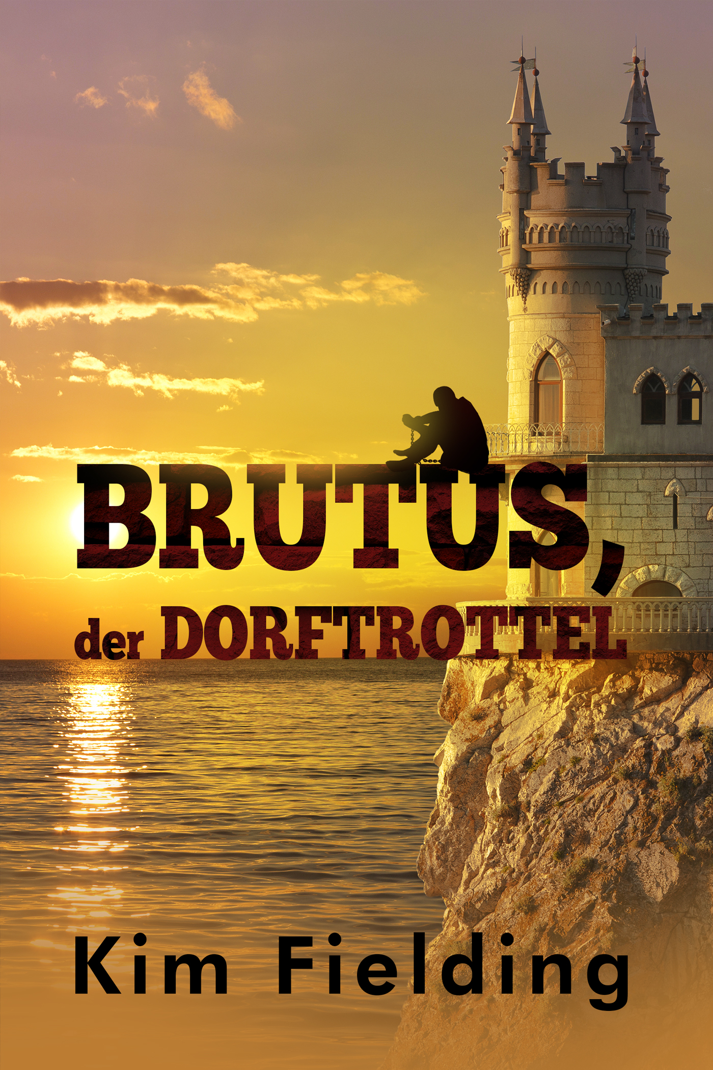 This image is the cover for the book Brutus, der Dorftrottel