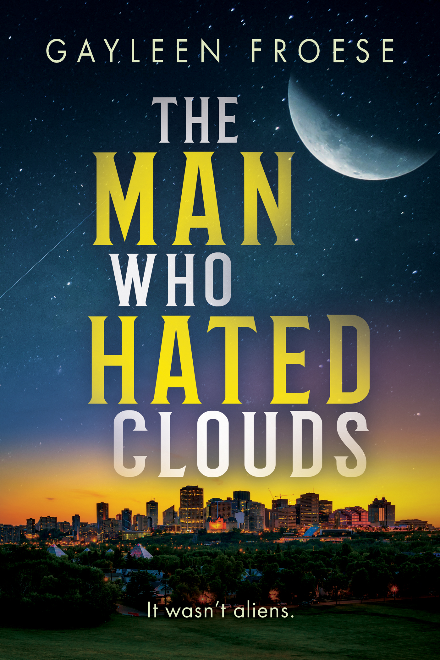 This image is the cover for the book Man Who Hated Clouds, Ben Ames Case Files