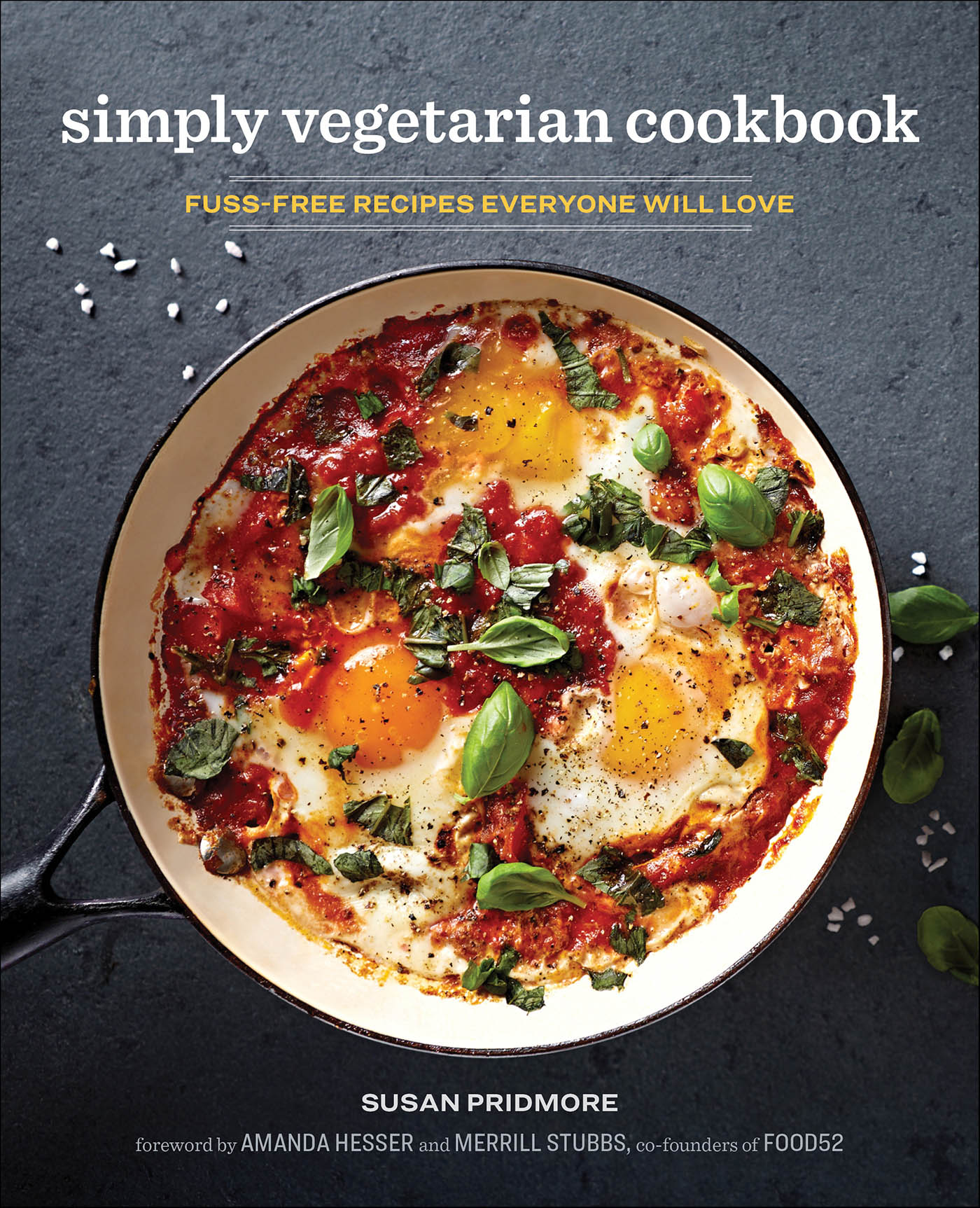 This image is the cover for the book Simply Vegetarian Cookbook