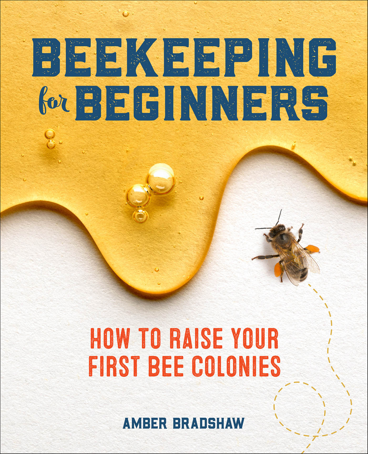 This image is the cover for the book Beekeeping for Beginners